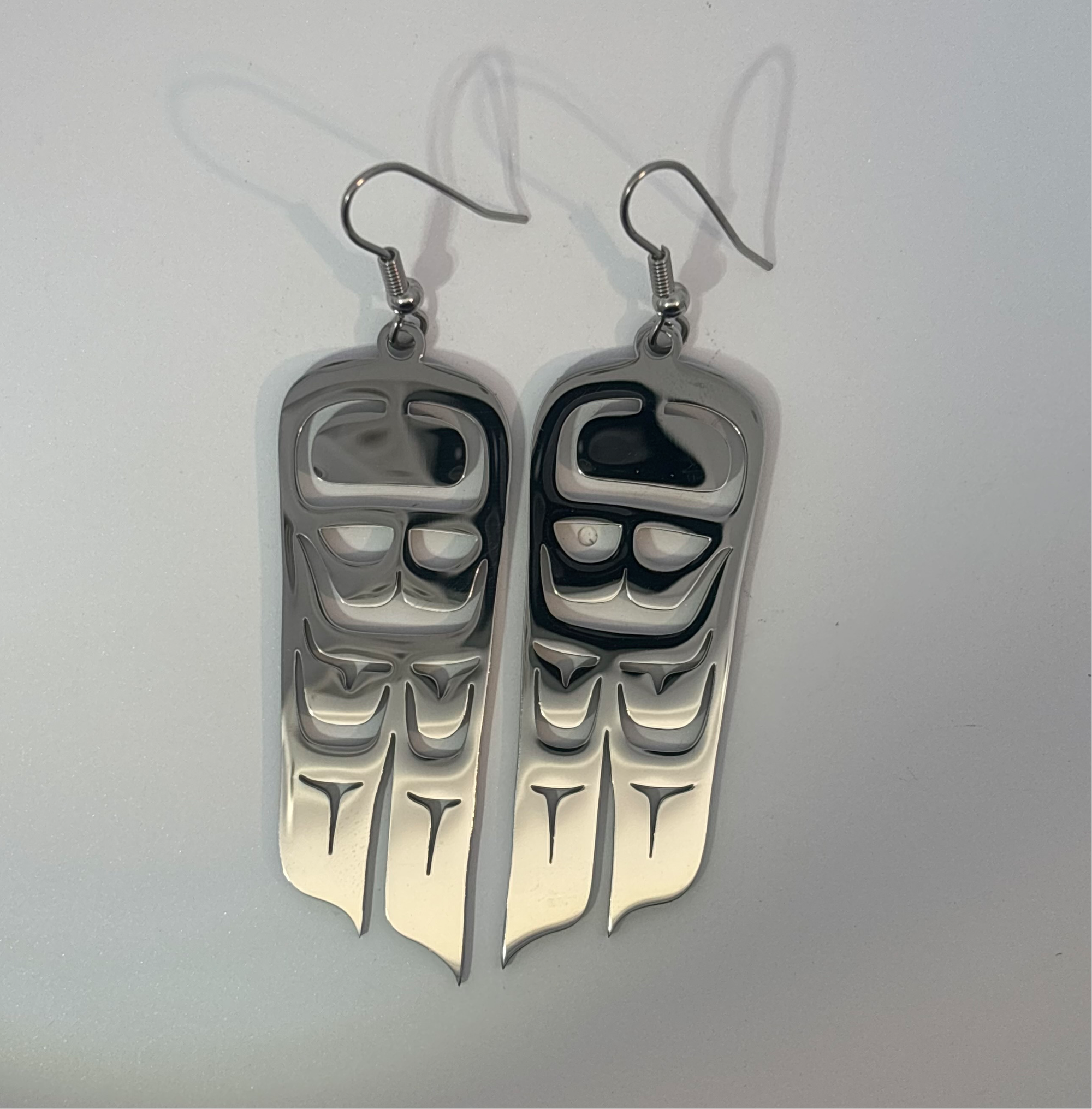 Trisha Thomas Earrings -  - Silver Earrings - House of Himwitsa Art Gallery