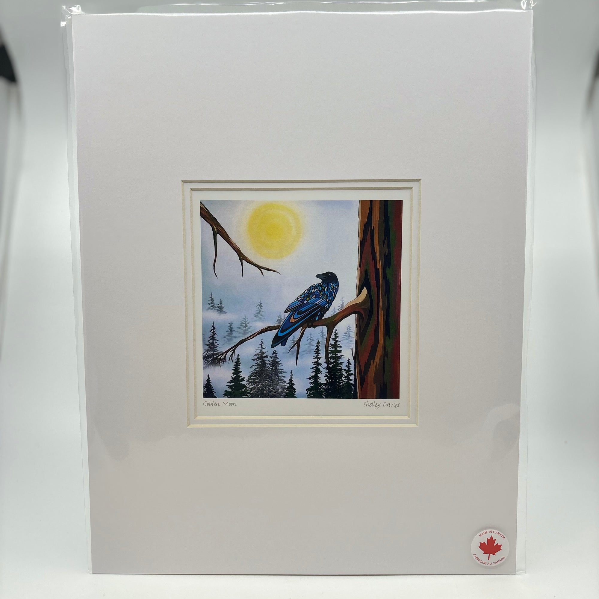 MATTED ART CARDS SHELLEY DAVIES - Canadian Art Prints Inc. - Matted Art Card - House of Himwitsa Art Gallery