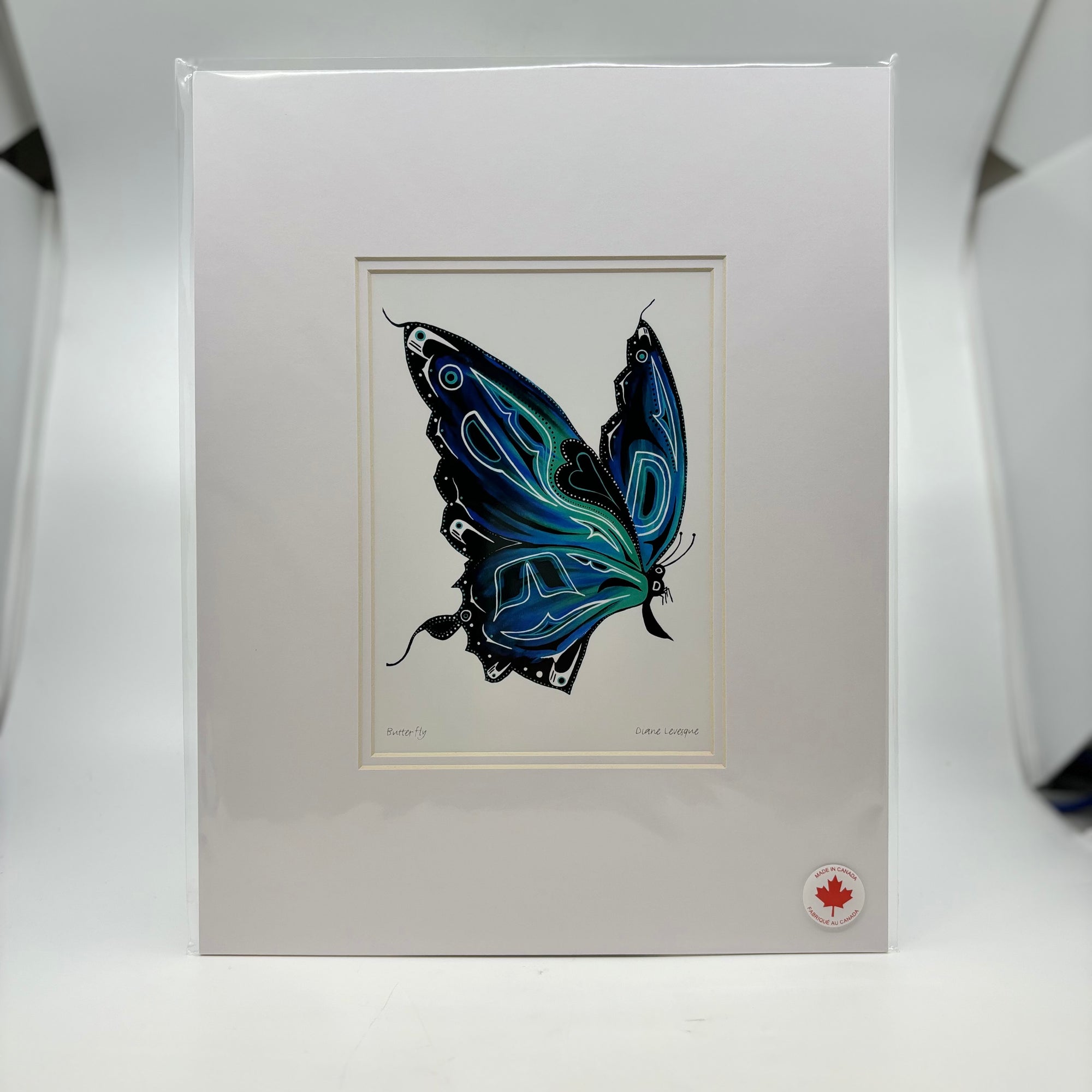 MATTED ART CARDS DIANE LEVESQUE - Canadian Art Prints Inc. - Matted Art Card - House of Himwitsa Art Gallery