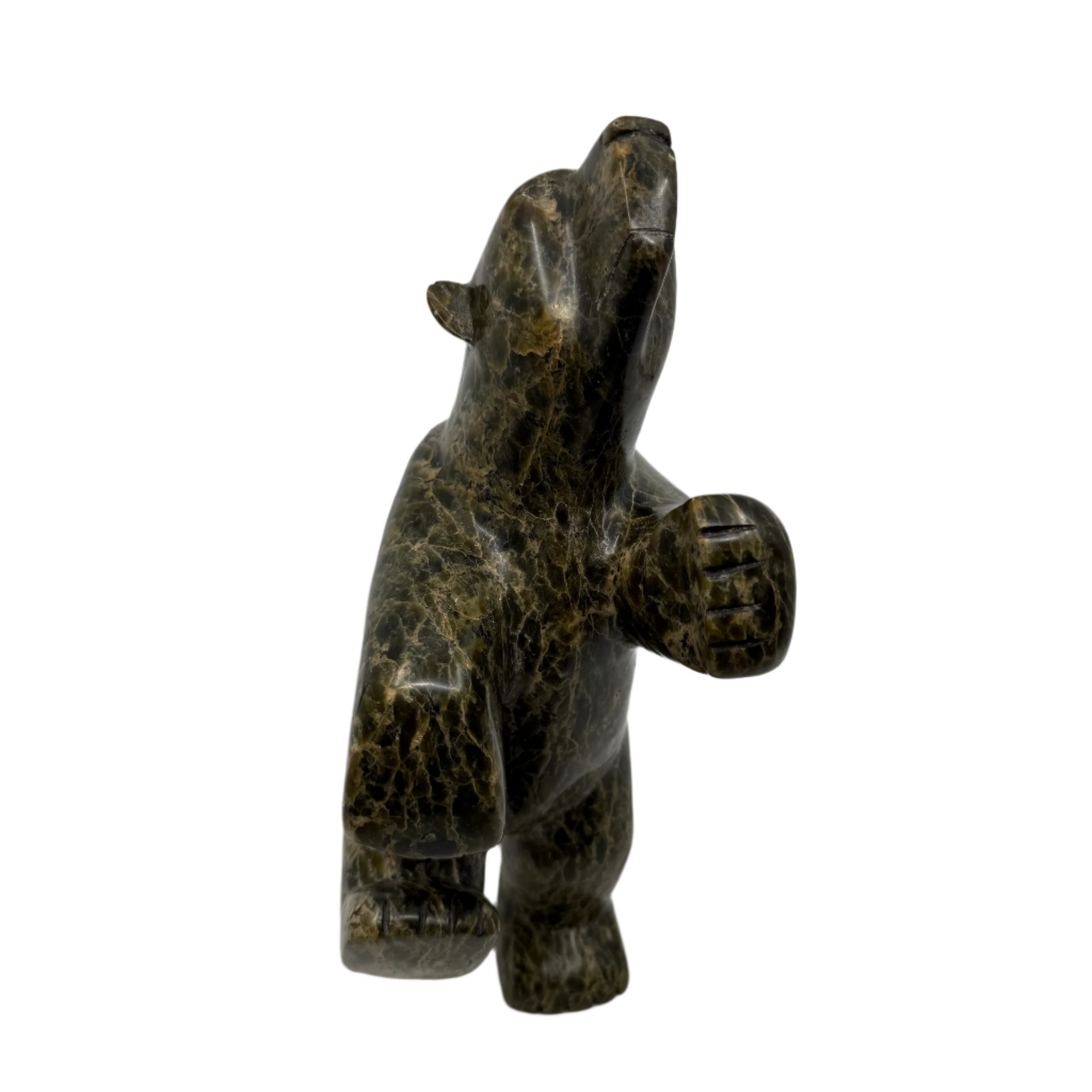 Matt Oshitsiaq Dancing Bear -  - Serpentine - House of Himwitsa Art Gallery