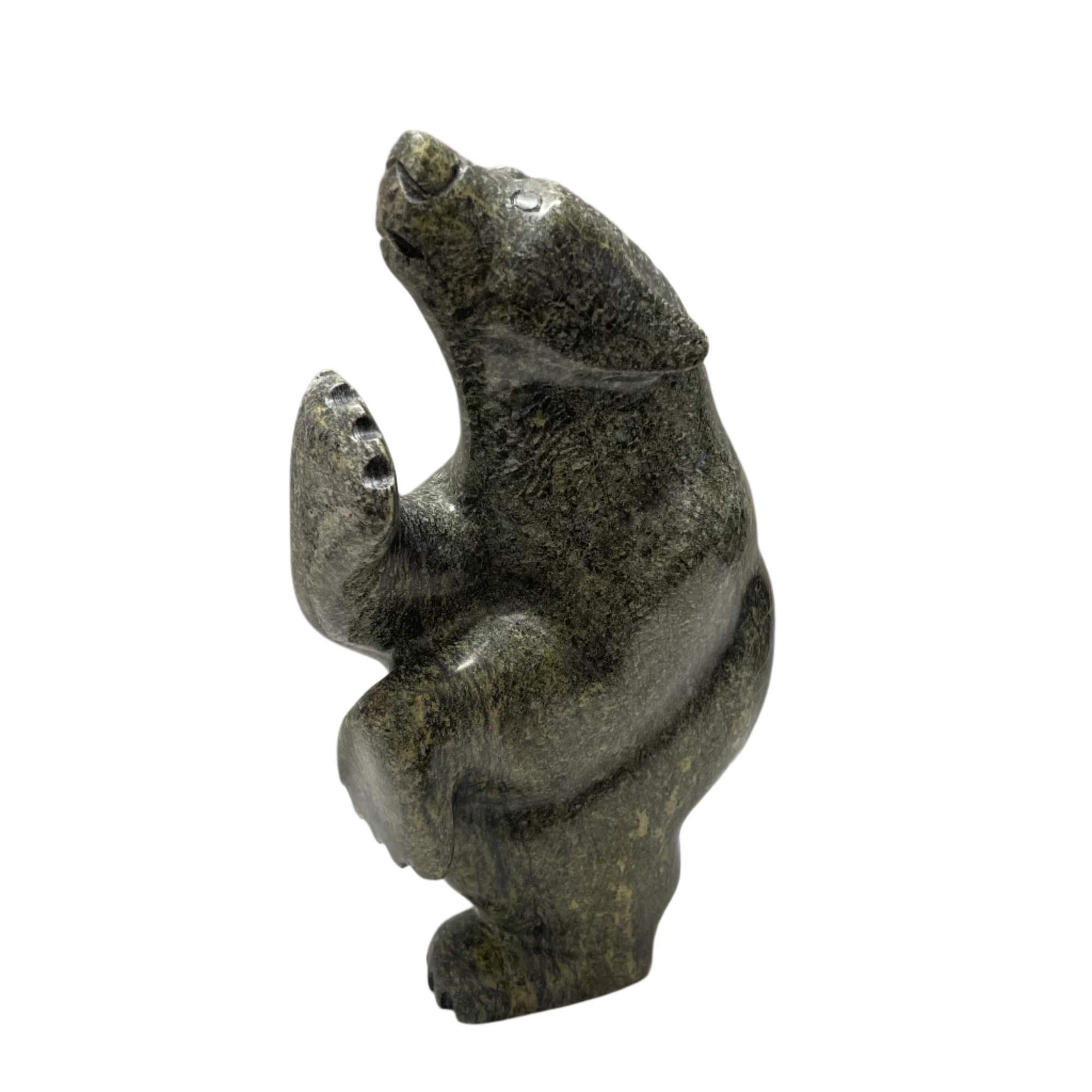 Ottokie Samayualie Dancing Bear 18996 -  - Serpentine - House of Himwitsa Art Gallery
