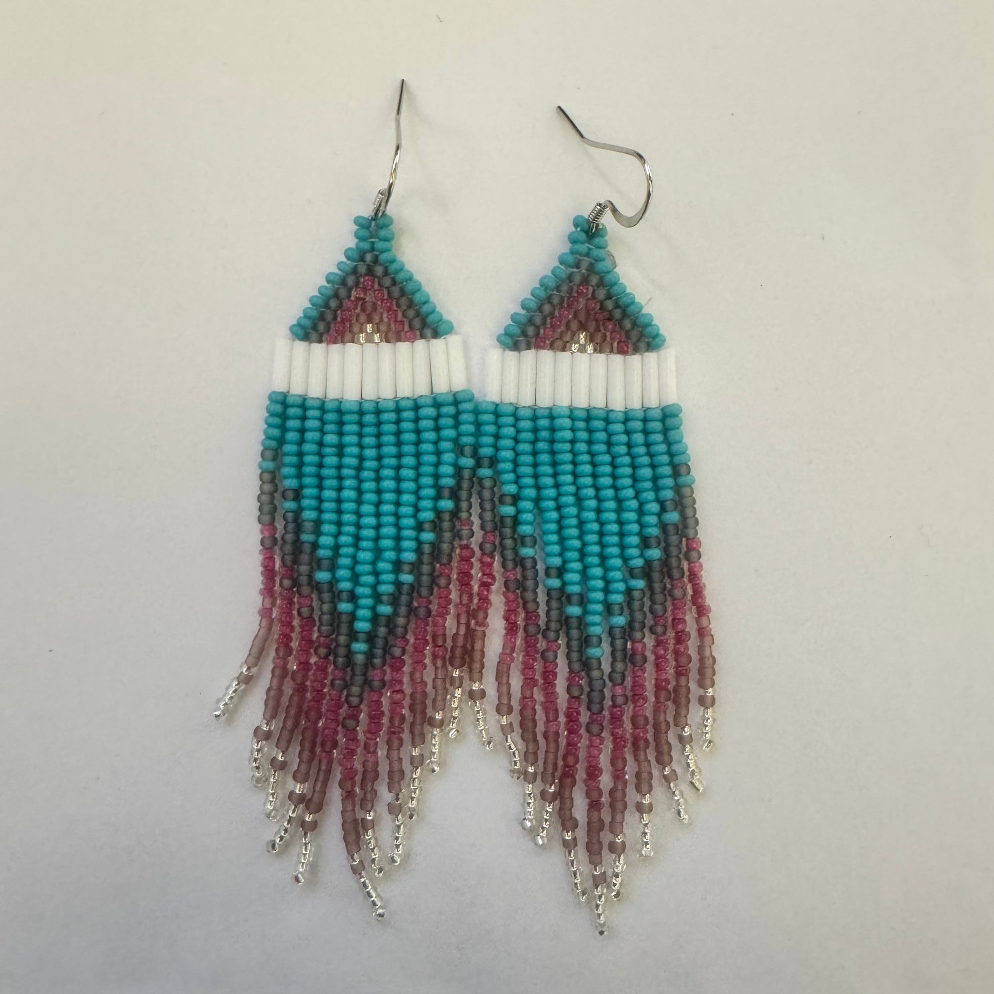 Beaded Earrings Wise Magic -  - Beaded Earrings - House of Himwitsa Art Gallery