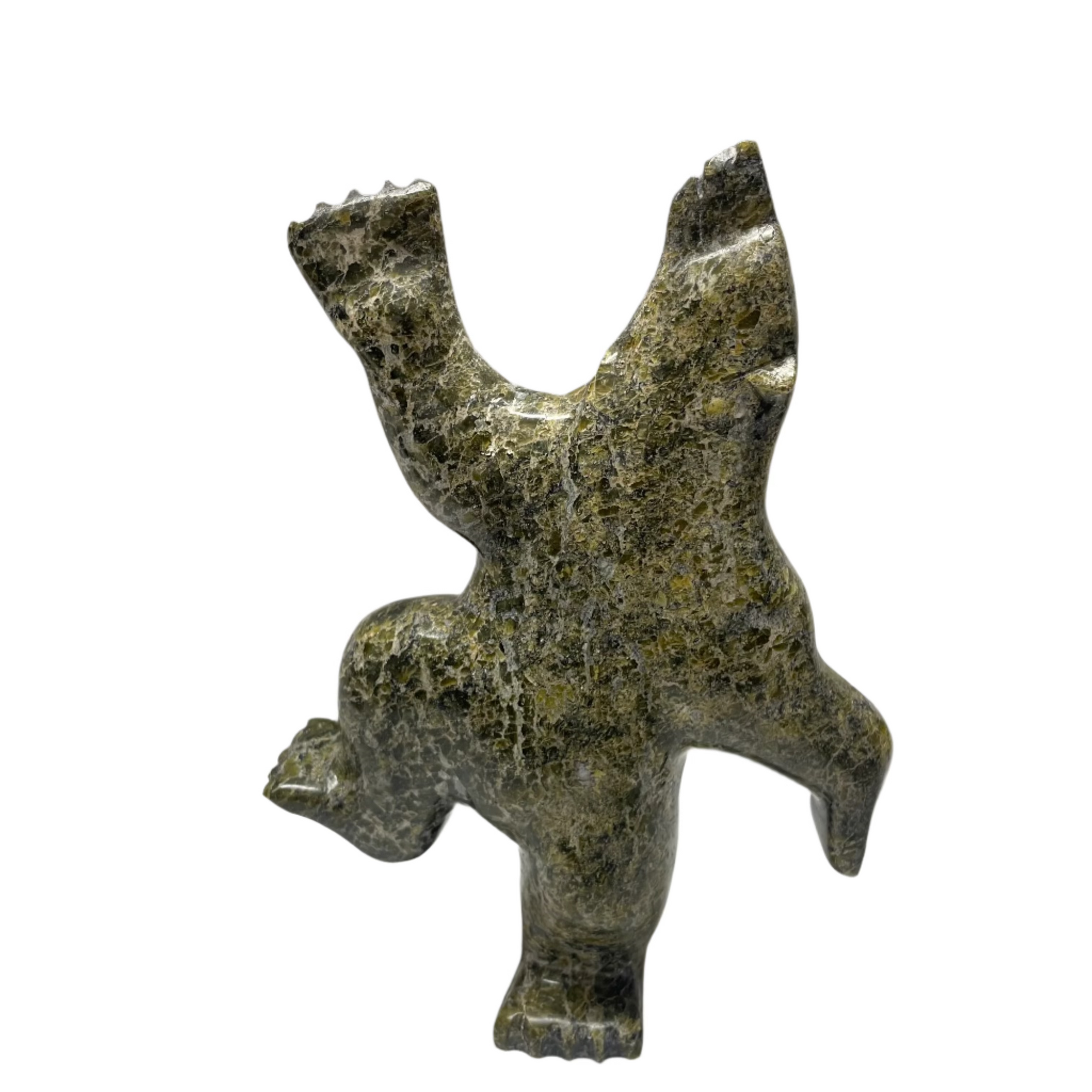 Tim Pee Dancing Bear 11688C -  - Serpentine - House of Himwitsa Art Gallery