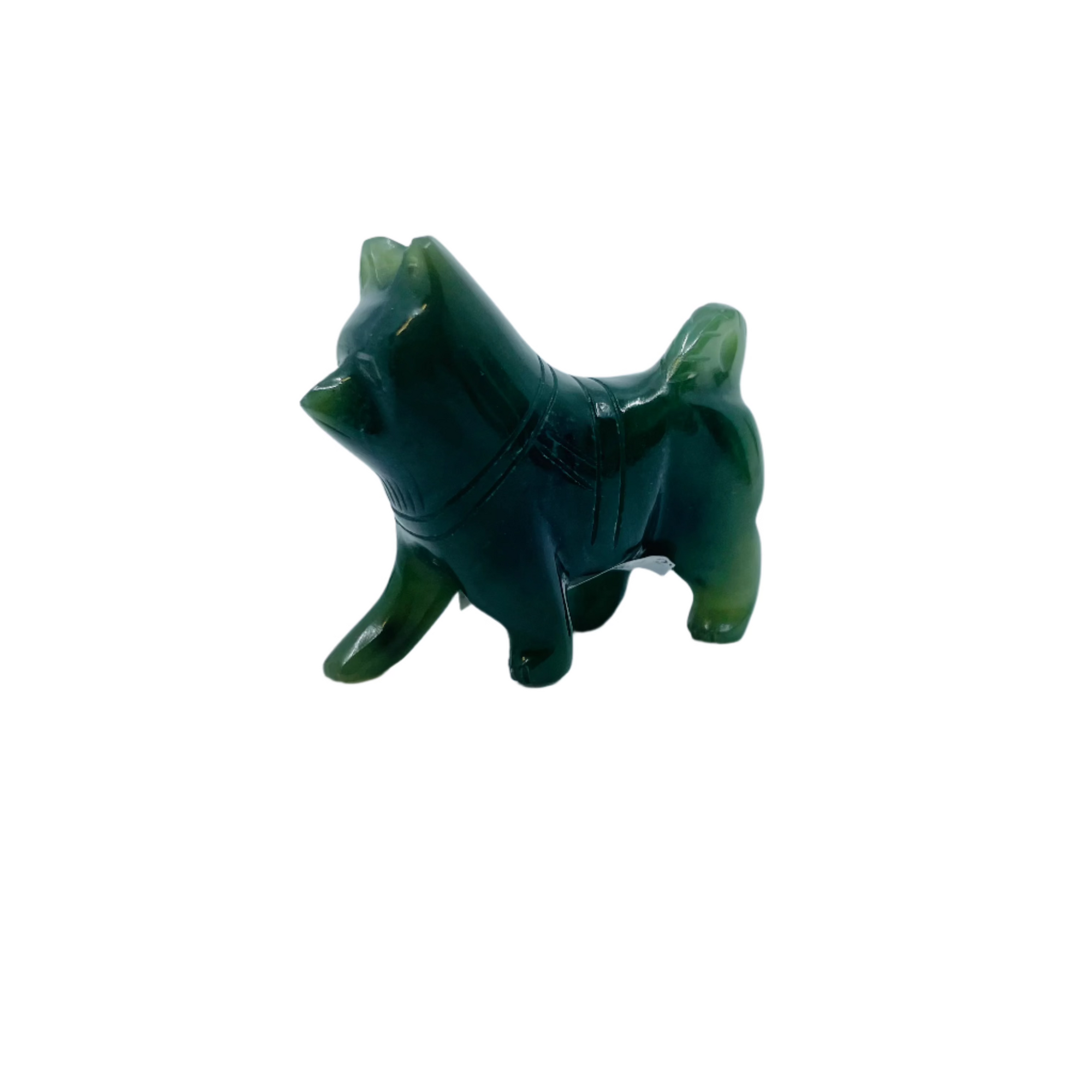 Jade Husky Dog - Dan Lee -  - House of Himwitsa Art Gallery