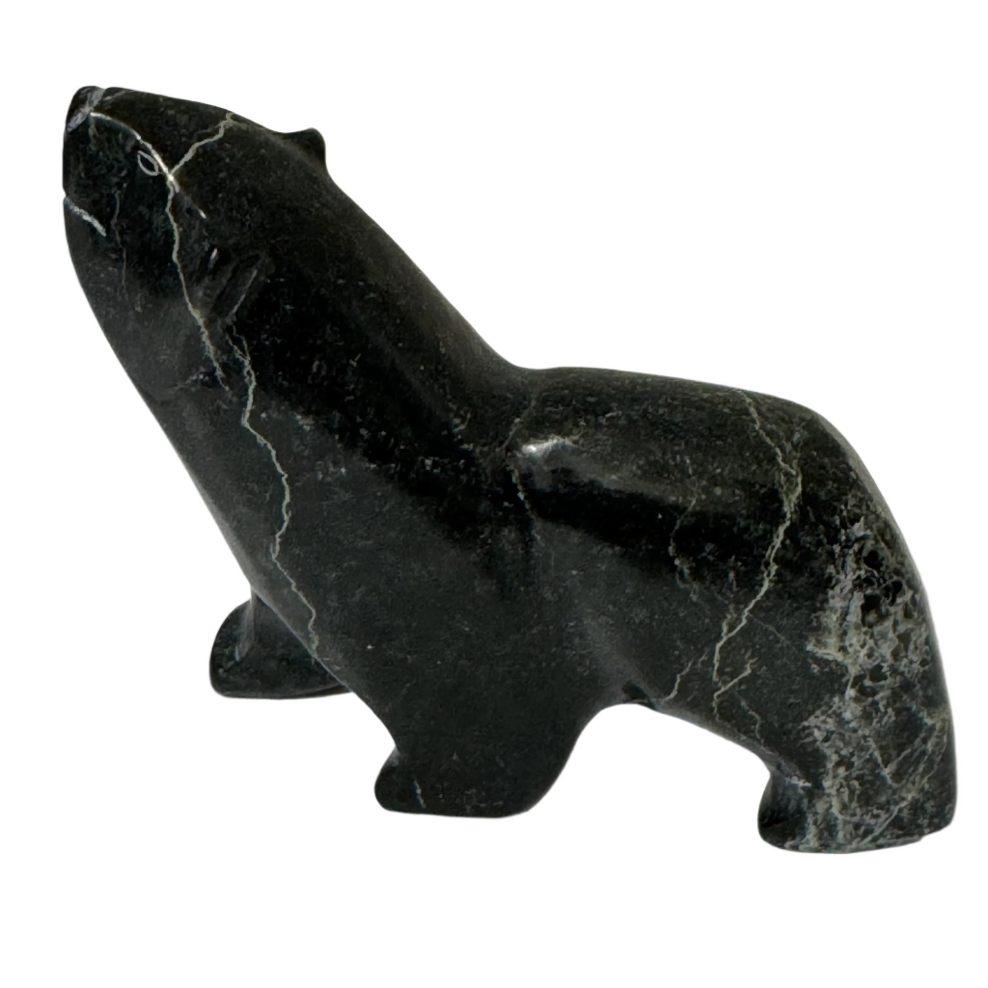 Malito Akesuk Walking Bear -  - Serpentine - House of Himwitsa Art Gallery