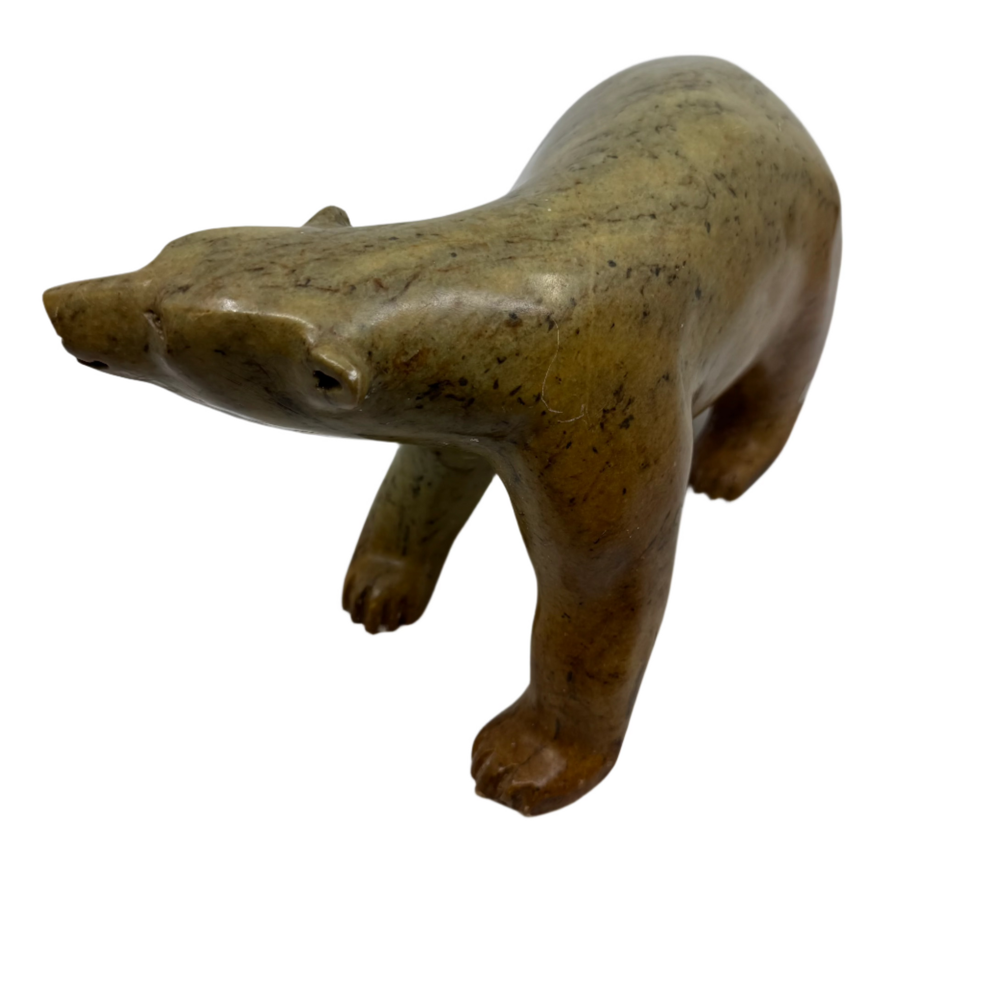 B Nasogaluak Polar Bear -  - Serpentine - House of Himwitsa Art Gallery