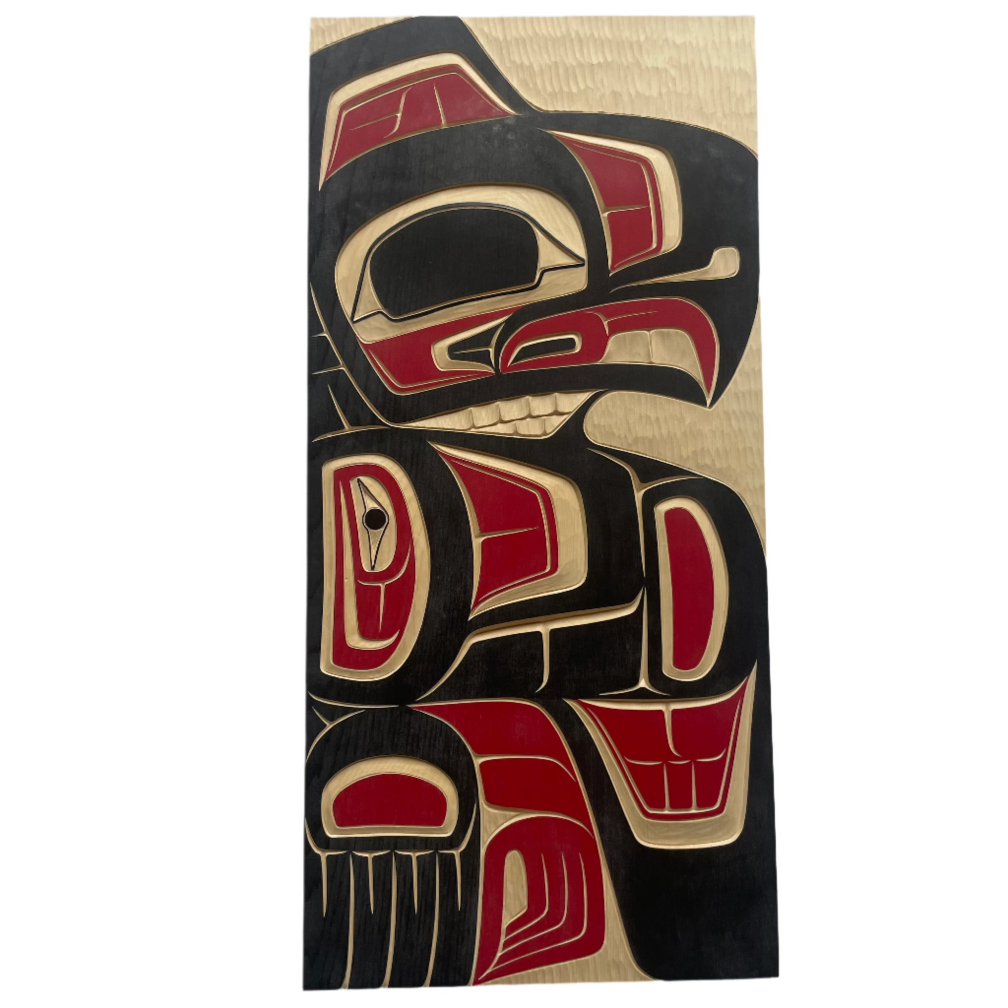 Cecilia Adams 24" x 11 3/4" Panel Eagle -  - Panel - House of Himwitsa Art Gallery
