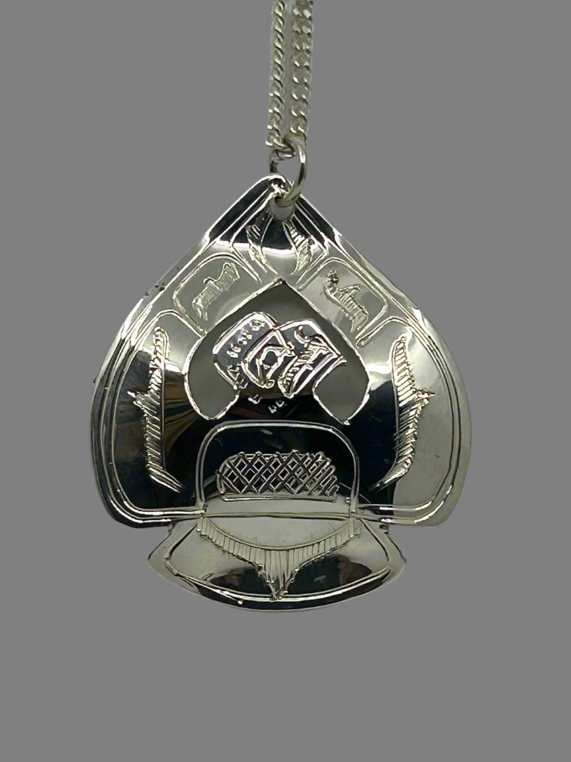 Gilbert Pat Silver Pendant Large -  - Silver Pendant - House of Himwitsa Art Gallery