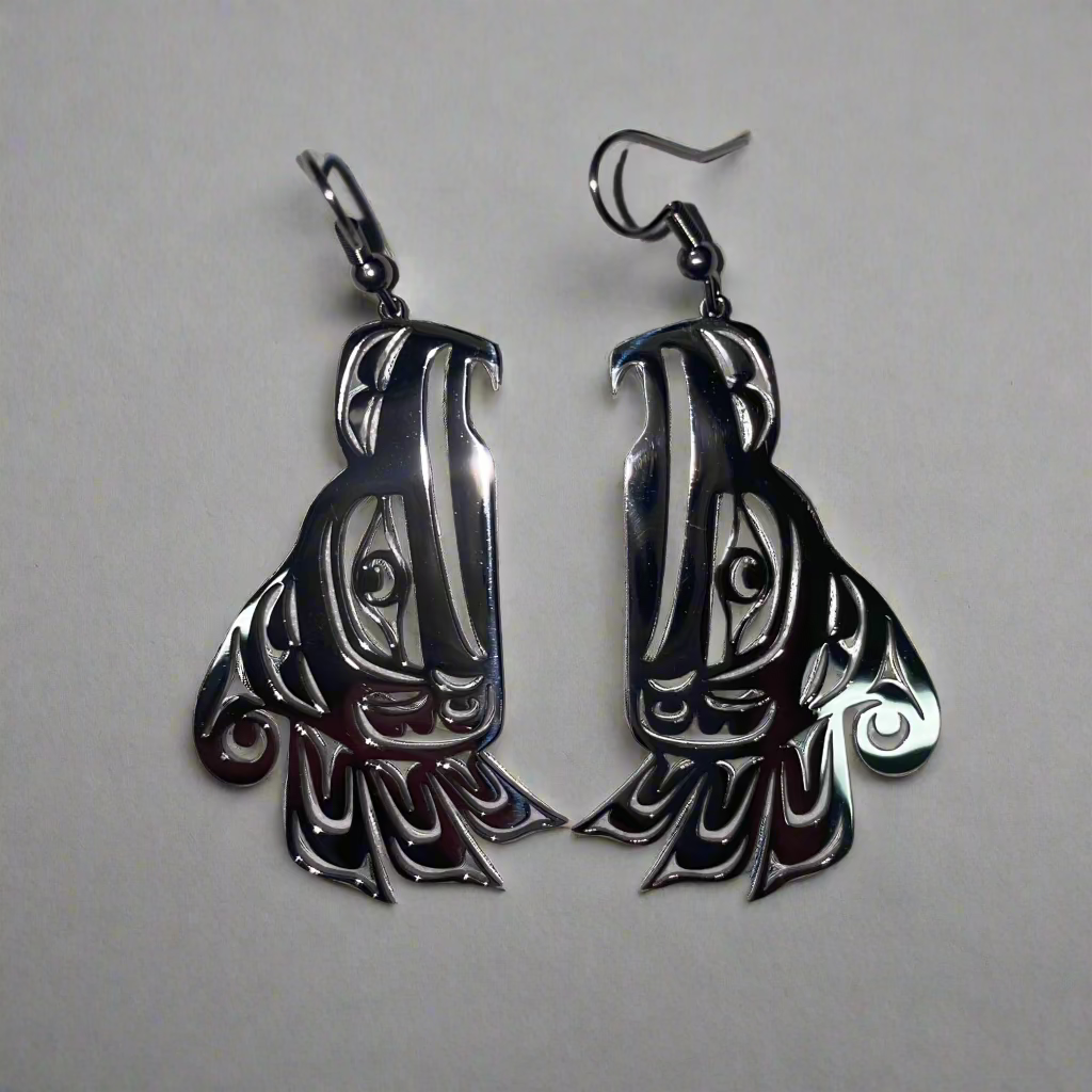 Trisha Thomas Earrings -  - Silver Earrings - House of Himwitsa Art Gallery