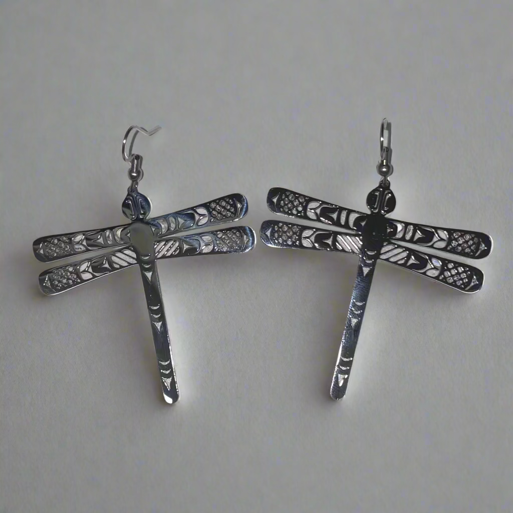 Trisha Thomas Earrings -  - Silver Earrings - House of Himwitsa Art Gallery