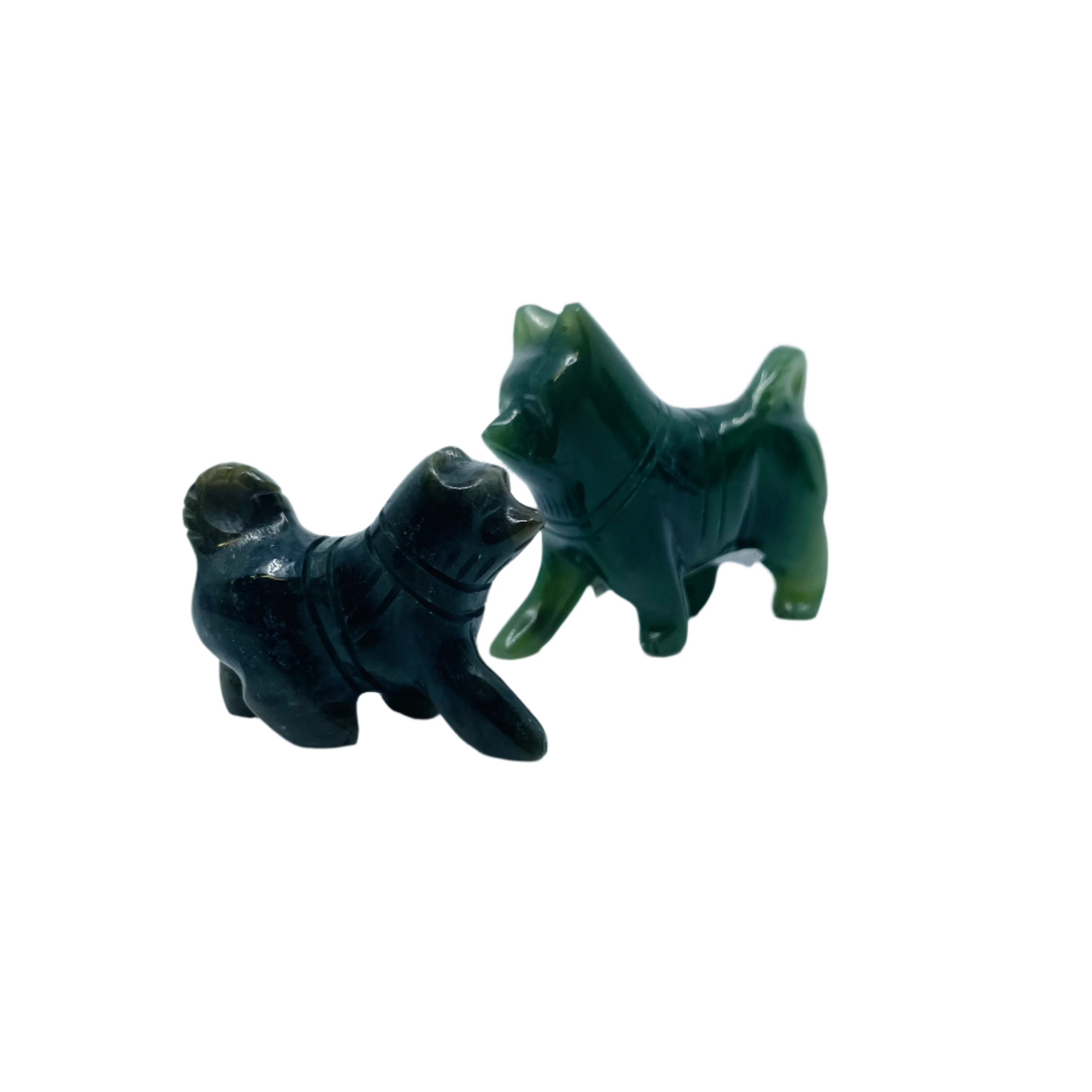 Jade Husky Dog - Dan Lee -  - House of Himwitsa Art Gallery