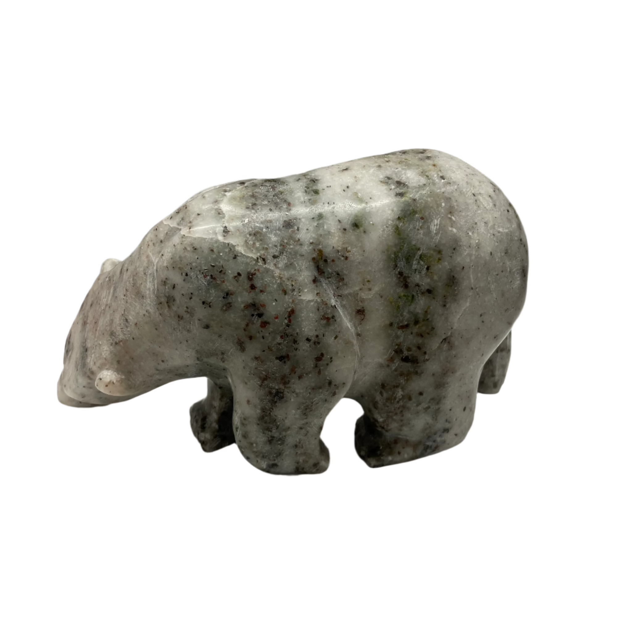 Ottokie Ashoona Polar Bear 18385 -  - Serpentine - House of Himwitsa Art Gallery
