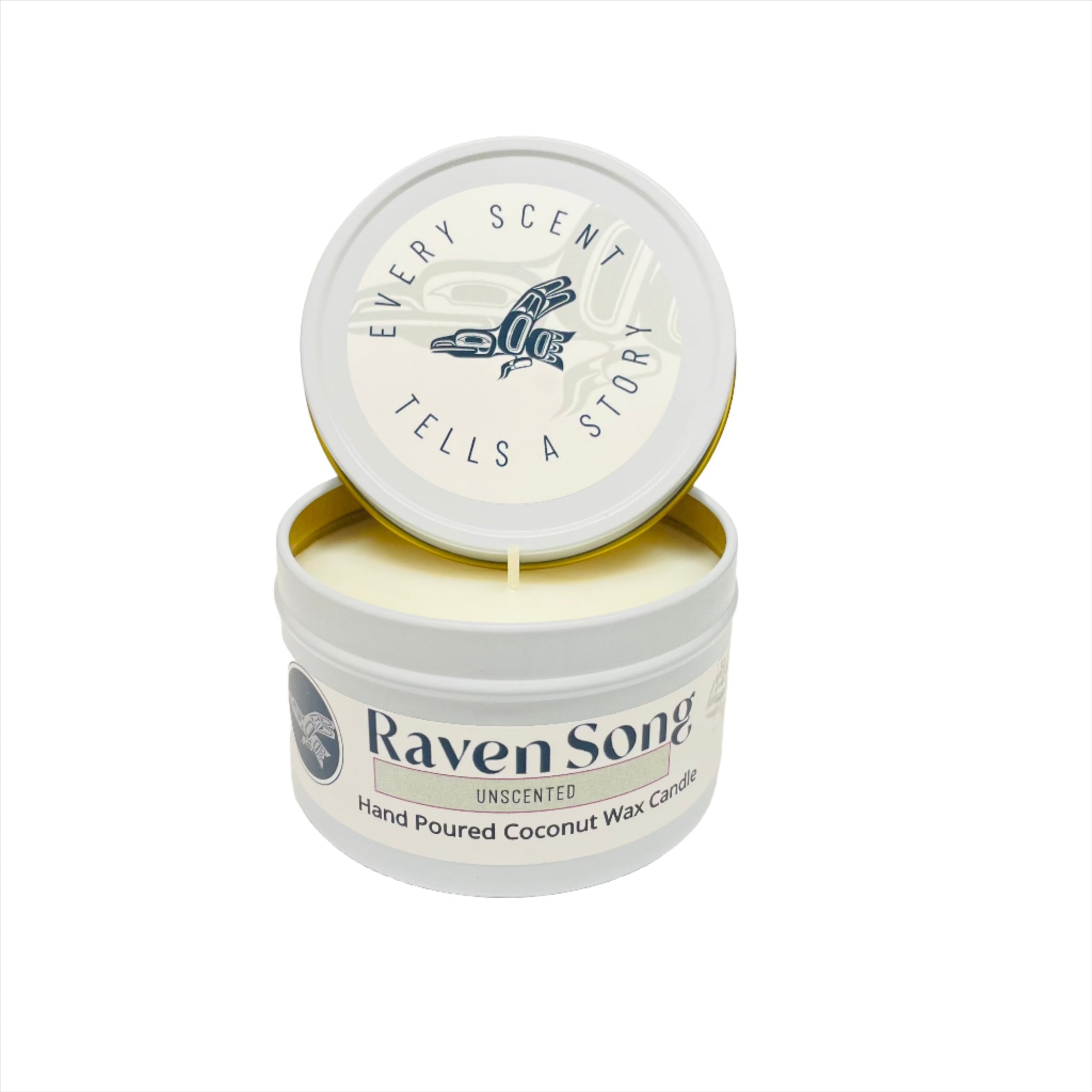 Ravensong Hand Poured Waxed Candles - Ravensong Soap and Candle - CANDLE - House of Himwitsa Art Gallery