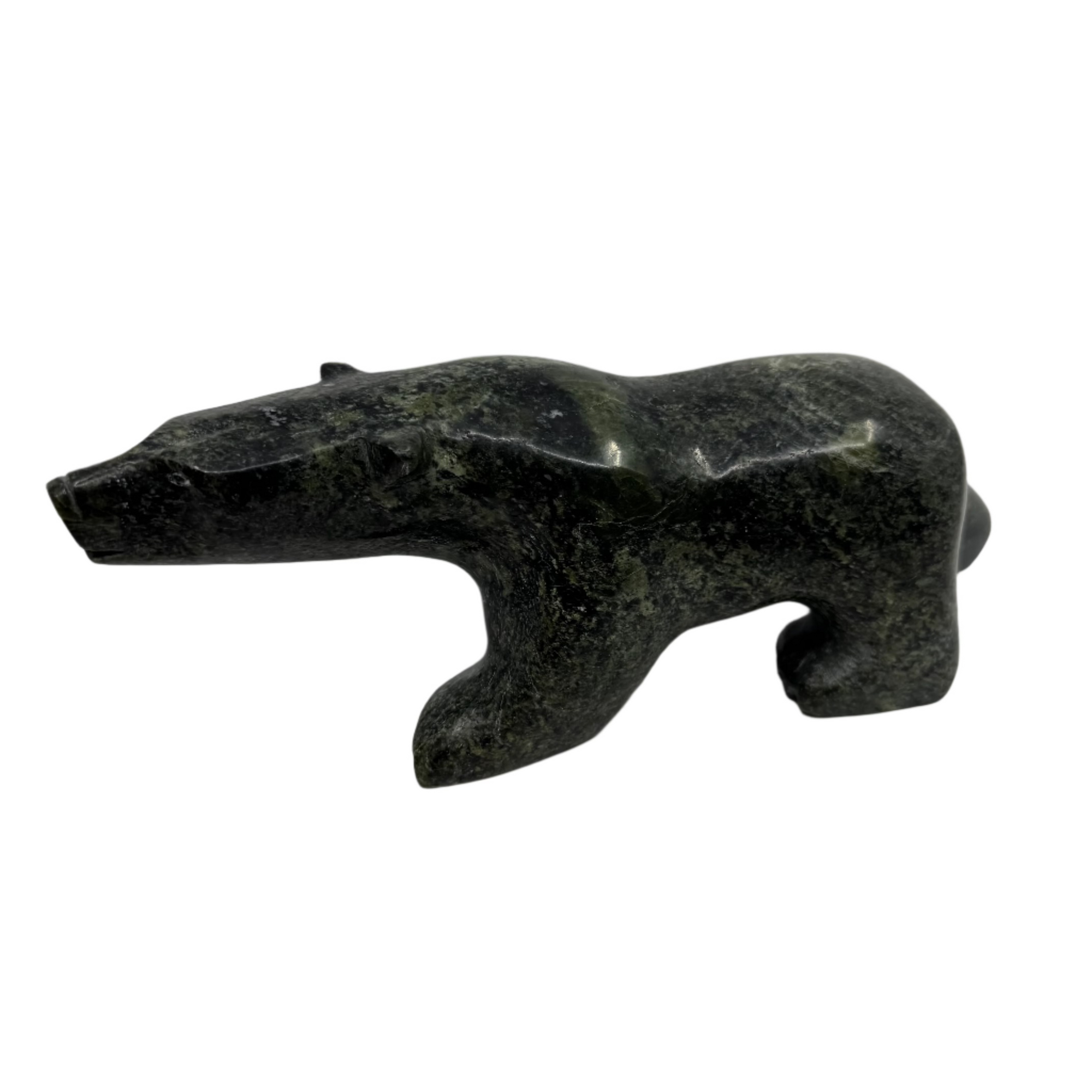 Joannie Raggie Walking Bear -  - Serpentine - House of Himwitsa Art Gallery
