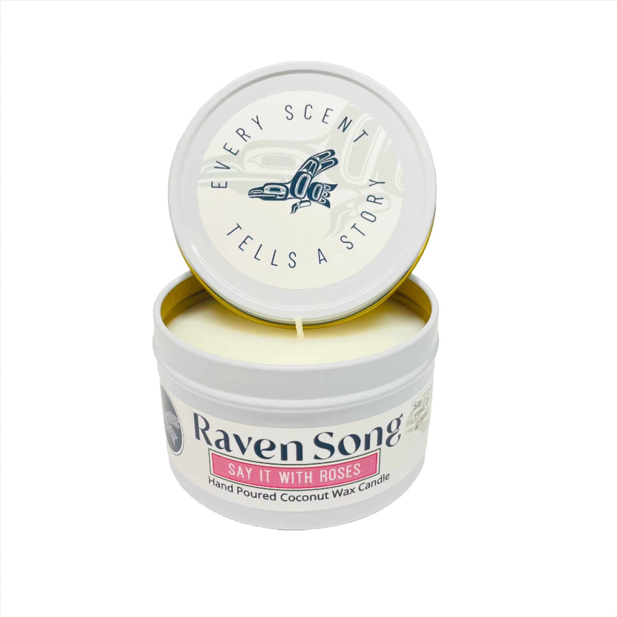 Ravensong Hand Poured Waxed Candles - Ravensong Soap and Candle - CANDLE - House of Himwitsa Art Gallery