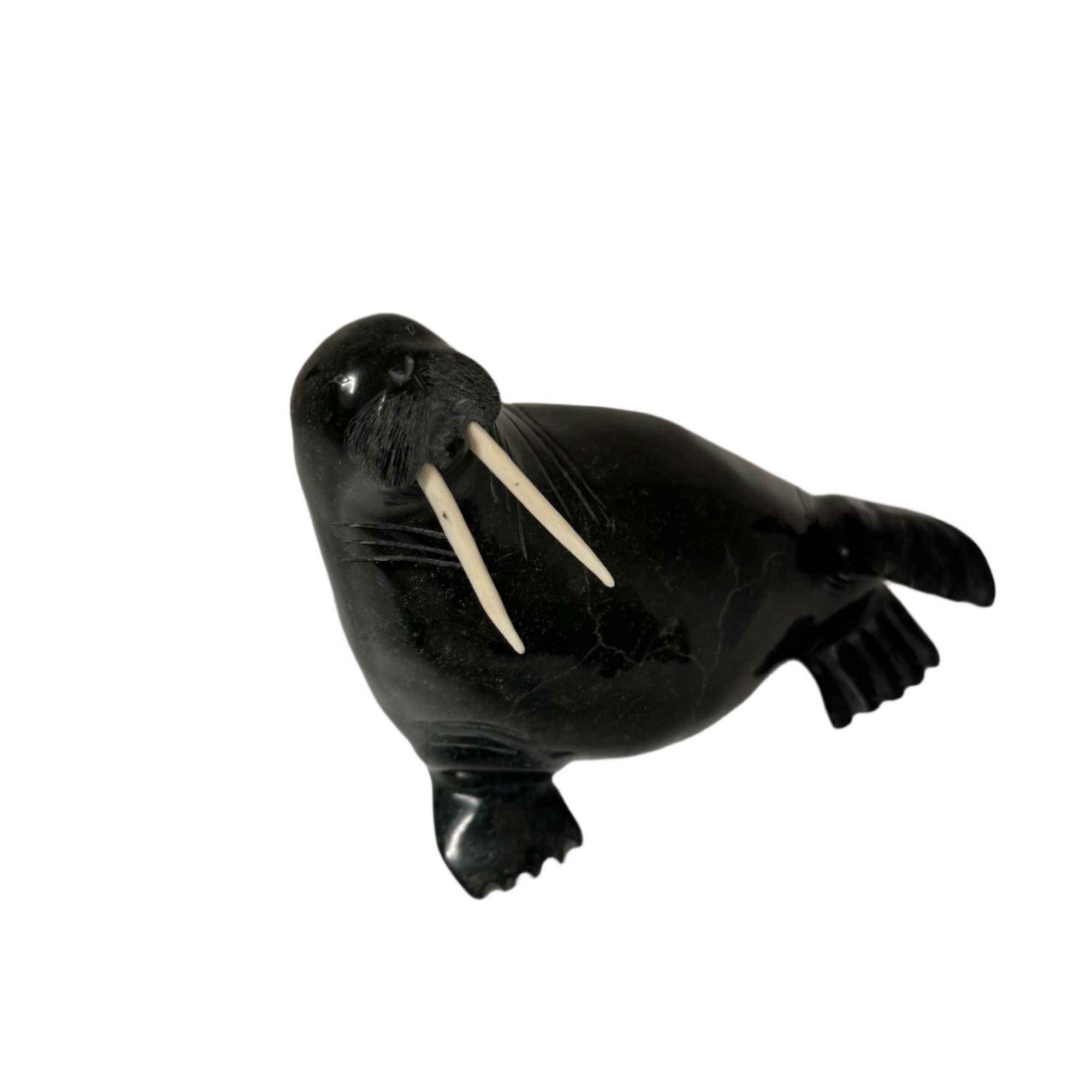 Johnny Kilabuk Walrus -  - Serpentine - House of Himwitsa Art Gallery