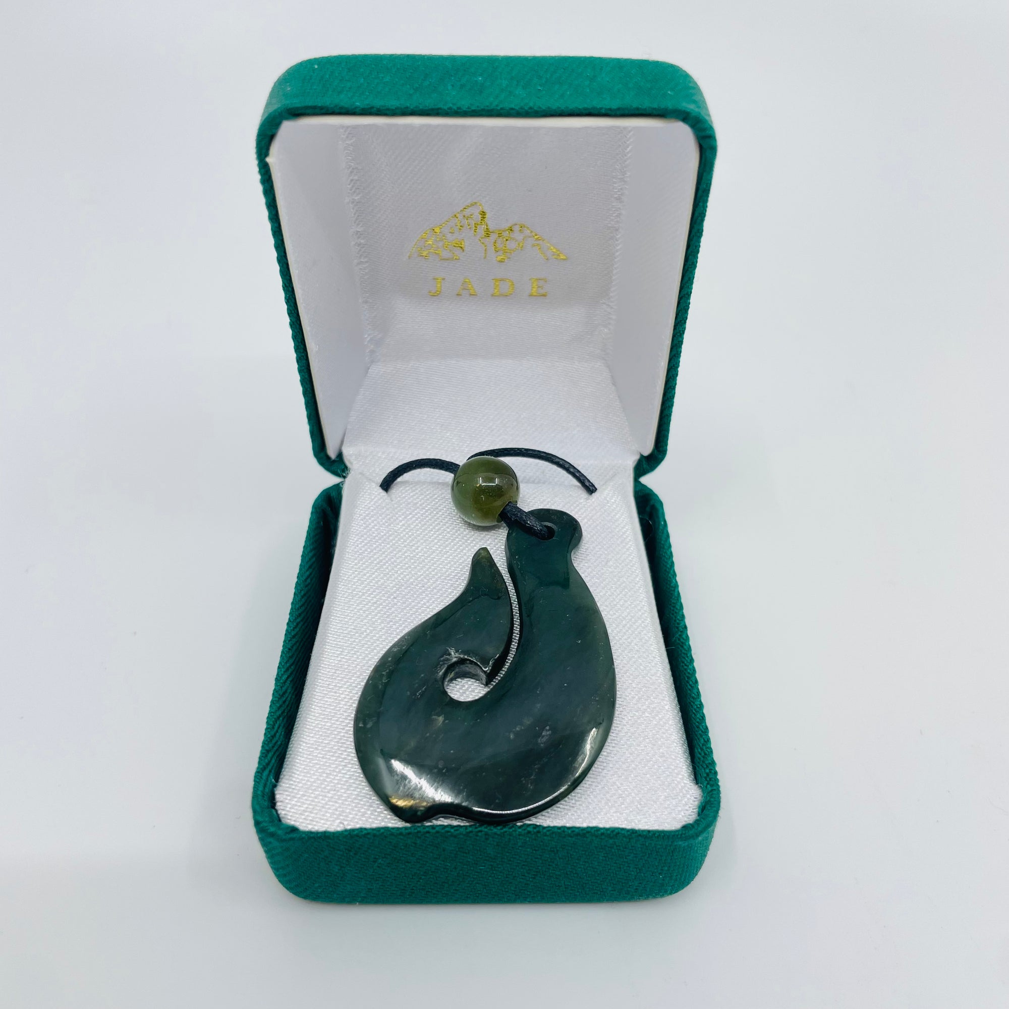 1.5'' Jade Fish Hook -  - Jade - House of Himwitsa Art Gallery