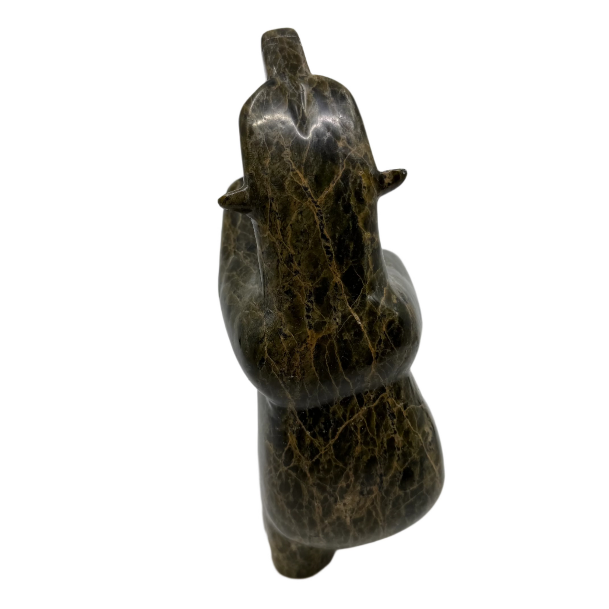 Matt Oshitsiaq Dancing Bear -  - Serpentine - House of Himwitsa Art Gallery