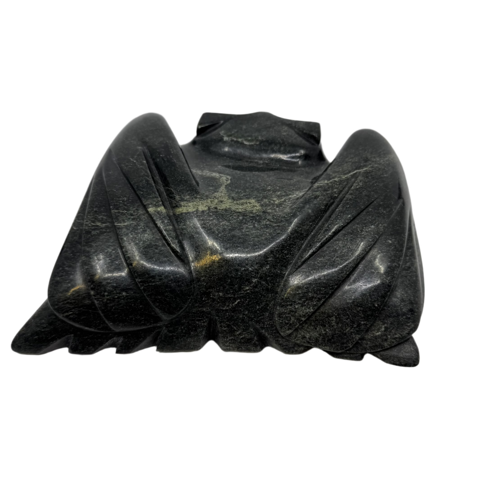 Joanasie Manning Owl -  - Serpentine - House of Himwitsa Art Gallery