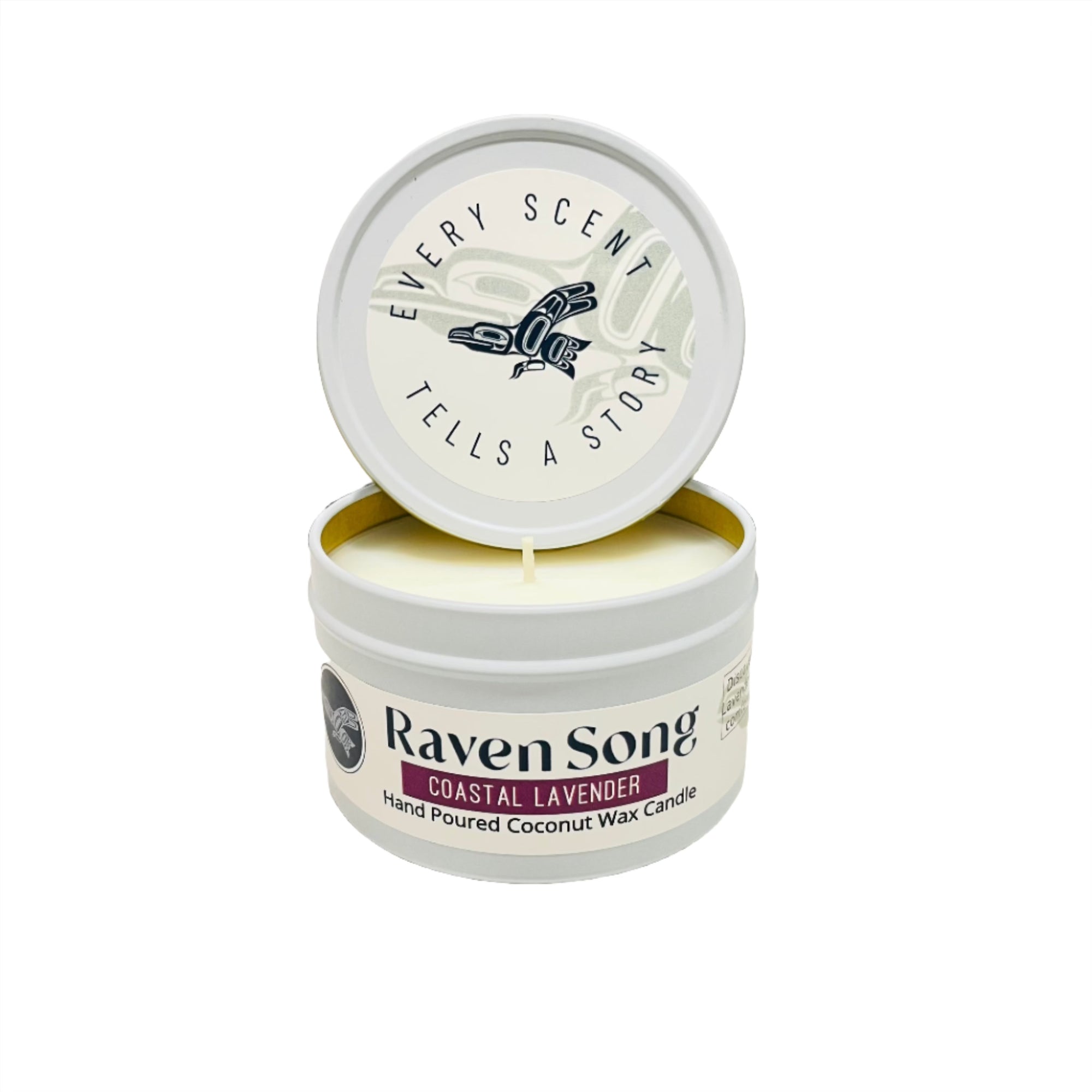 Ravensong Hand Poured Waxed Candles - Ravensong Soap and Candle - CANDLE - House of Himwitsa Art Gallery