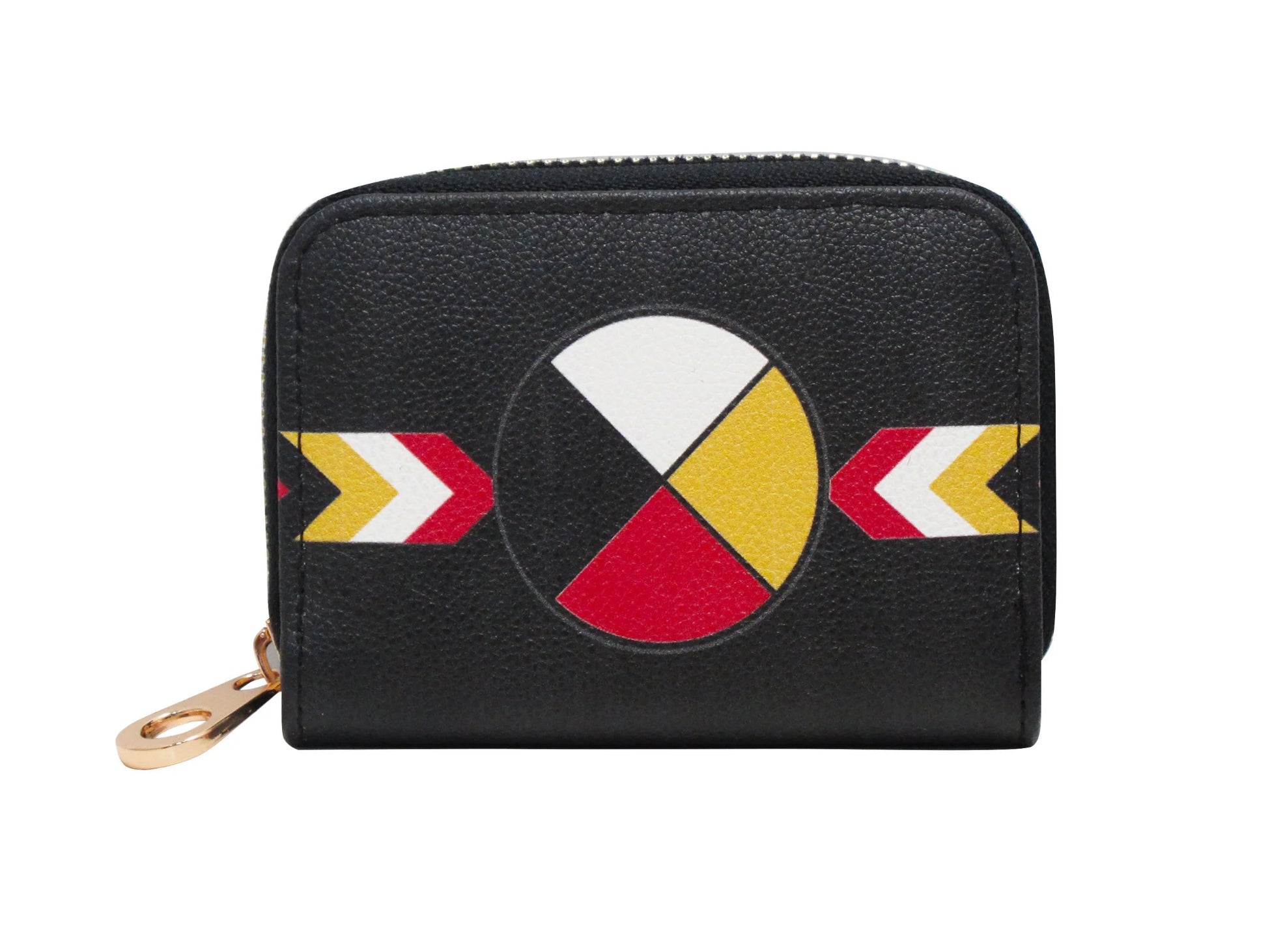Card Wallet Medicine Wheel - Card Wallet Medicine Wheel -  - House of Himwitsa Native Art Gallery and Gifts
