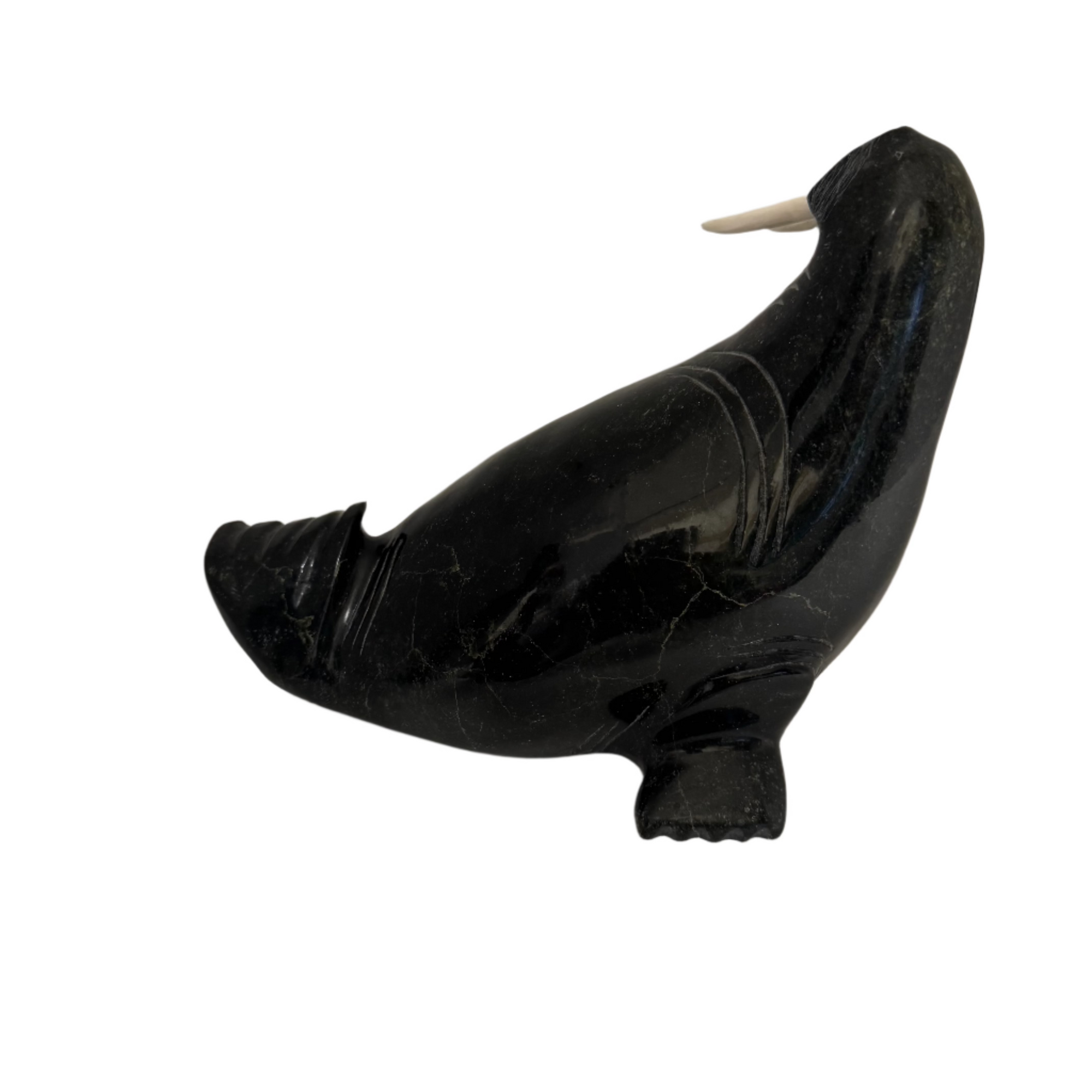 Johnny Kilabuk Walrus -  - Serpentine - House of Himwitsa Art Gallery