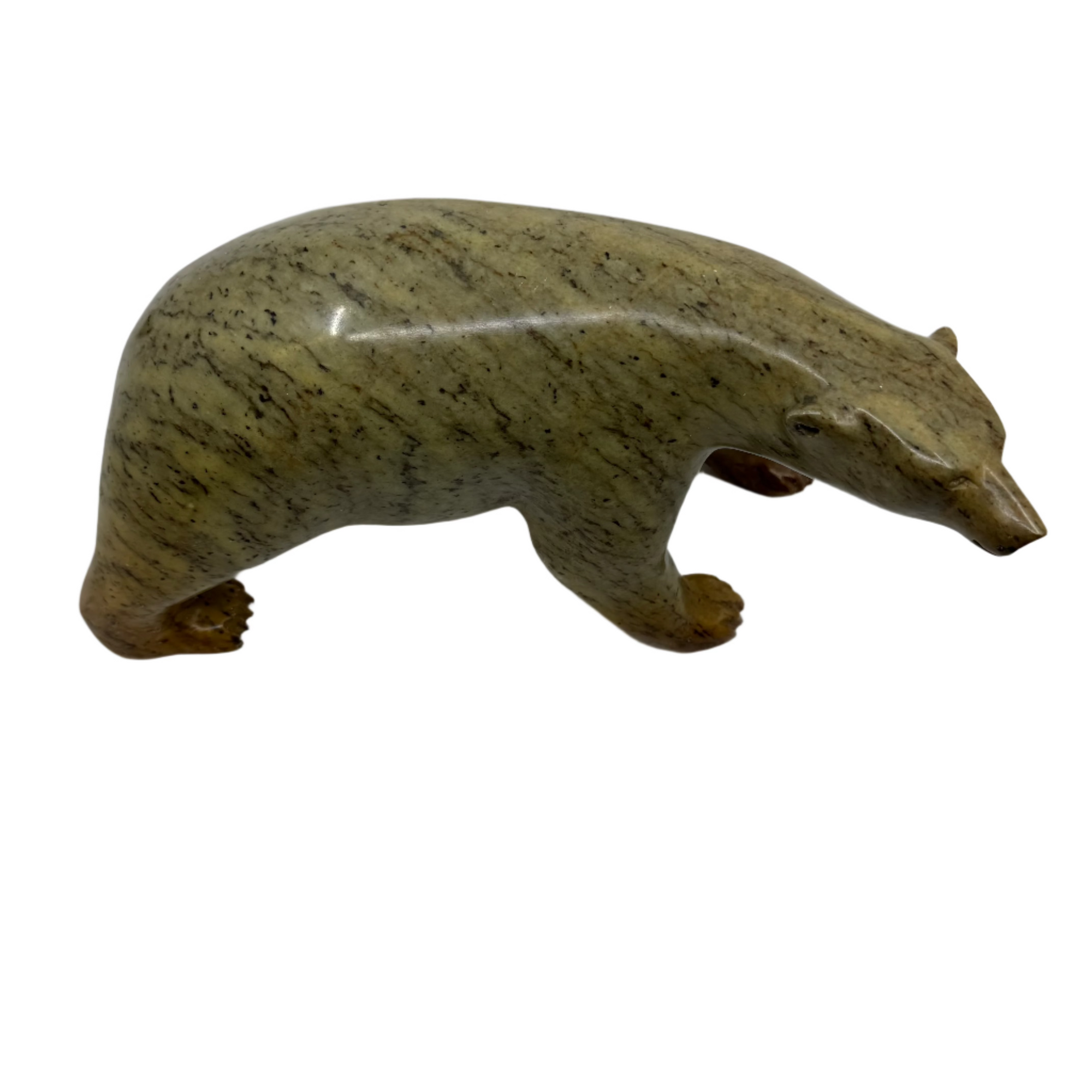 B Nasogaluak Polar Bear -  - Serpentine - House of Himwitsa Art Gallery