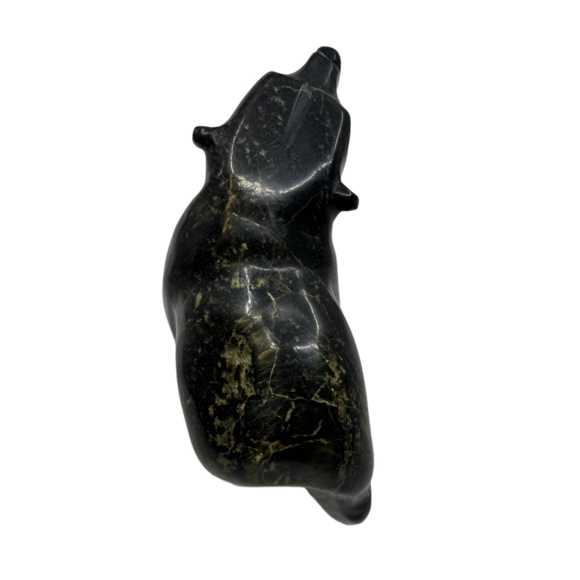 Johnny Papigatuk Bear -  - Serpentine - House of Himwitsa Art Gallery