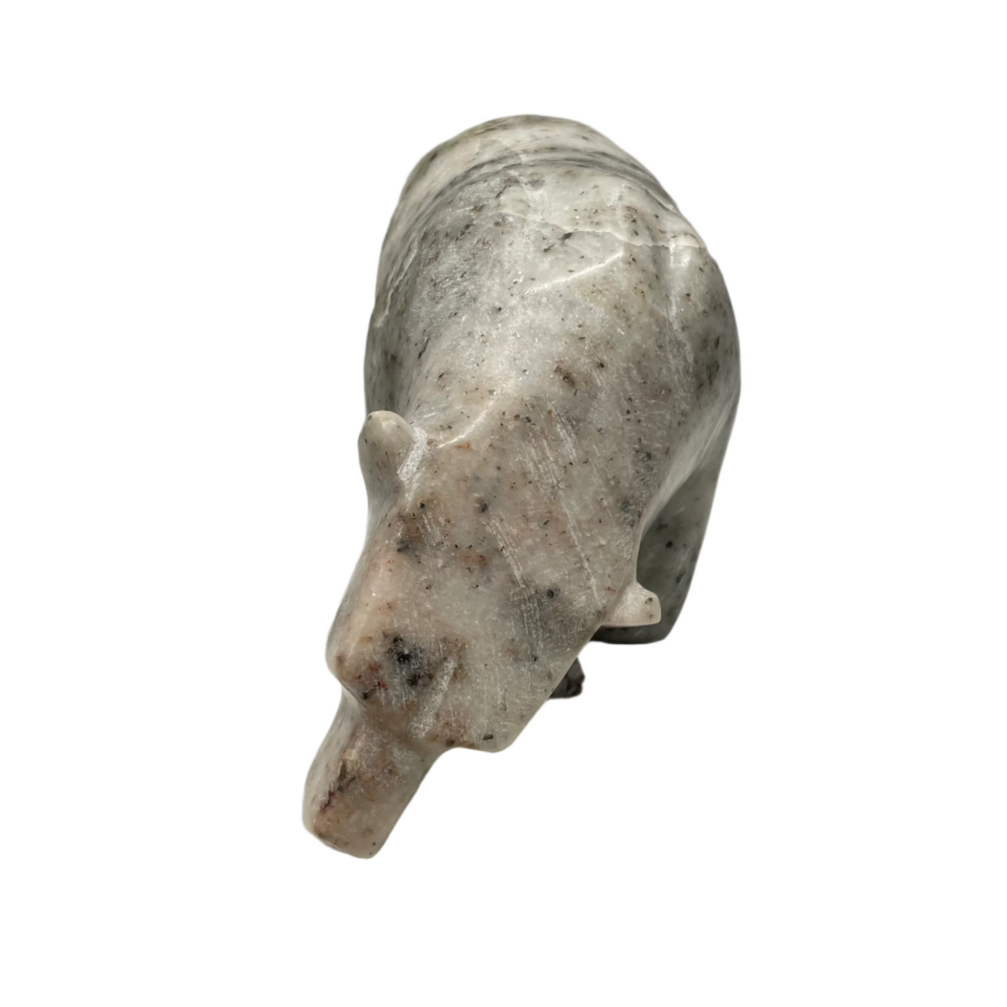 Ottokie Ashoona Polar Bear 18385 -  - Serpentine - House of Himwitsa Art Gallery