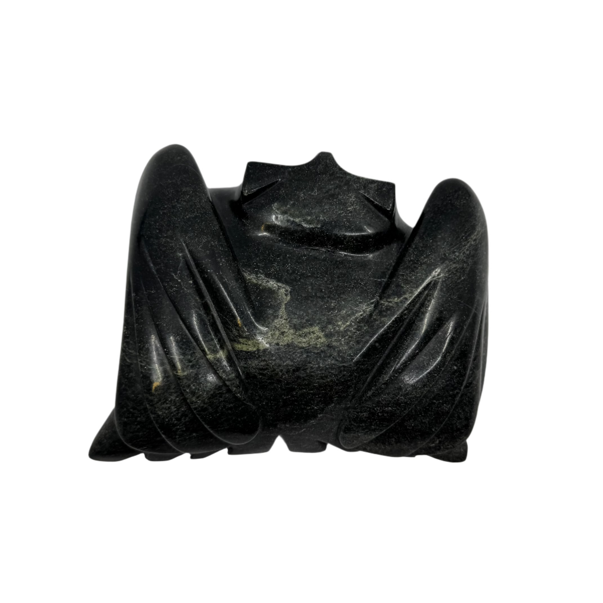 Joanasie Manning Owl -  - Serpentine - House of Himwitsa Art Gallery