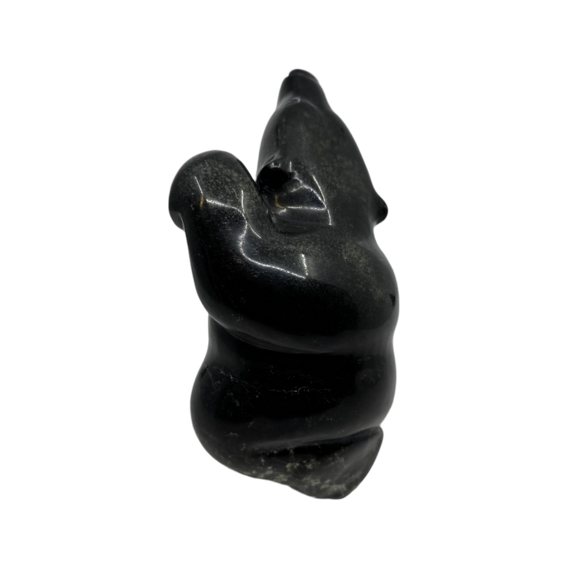 Markoosie Papiquatuk Dancing Bear -  - Serpentine - House of Himwitsa Art Gallery