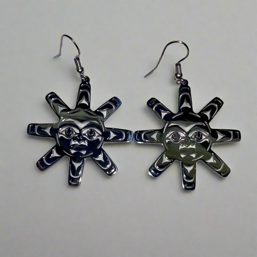 Trisha Thomas Earrings -  - Silver Earrings - House of Himwitsa Art Gallery