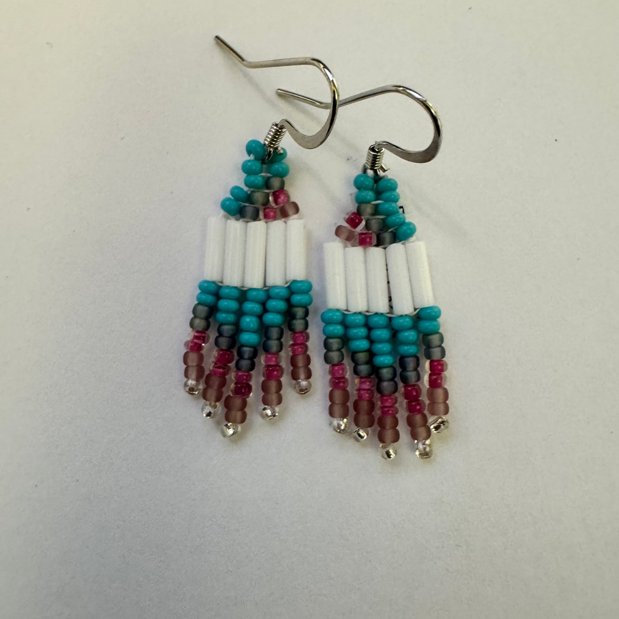 Beaded Earrings Wise Magic -  - Beaded Earrings - House of Himwitsa Art Gallery