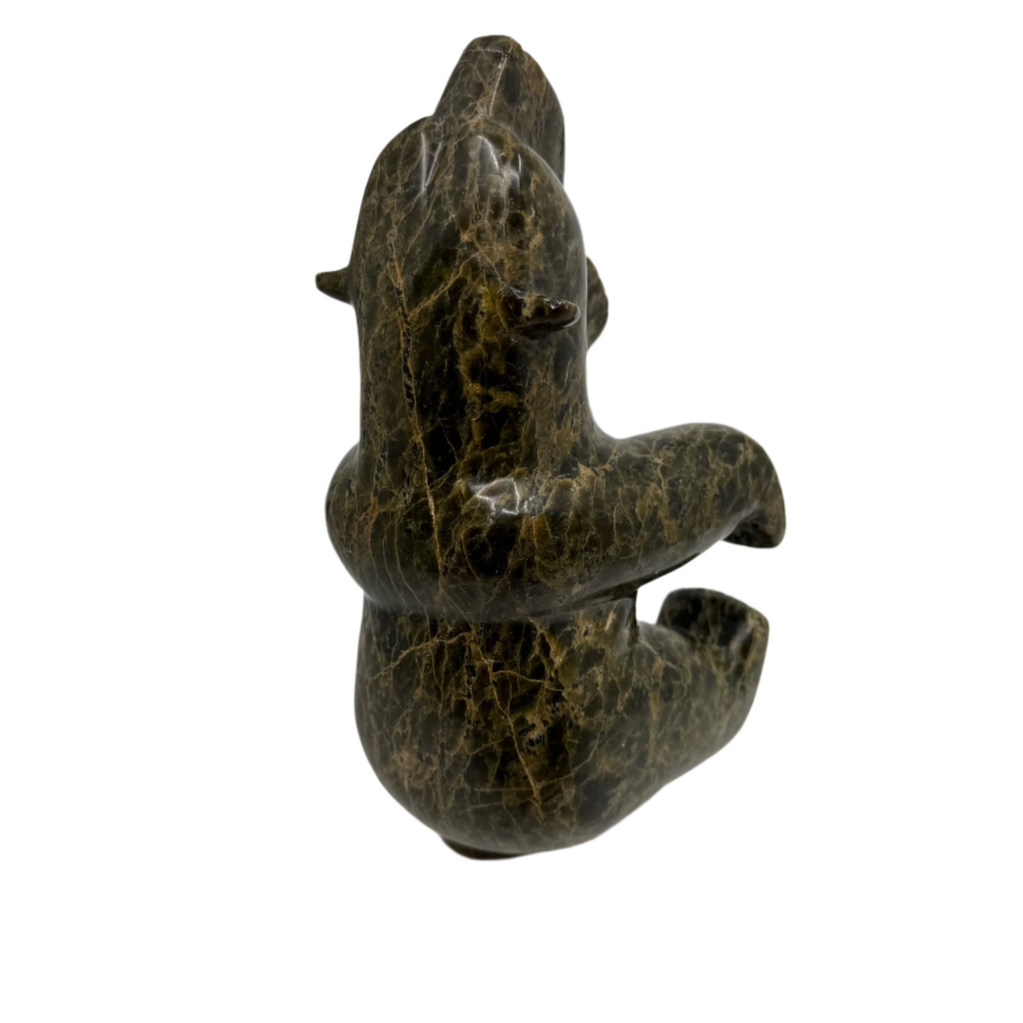 Matt Oshitsiaq Dancing Bear -  - Serpentine - House of Himwitsa Art Gallery