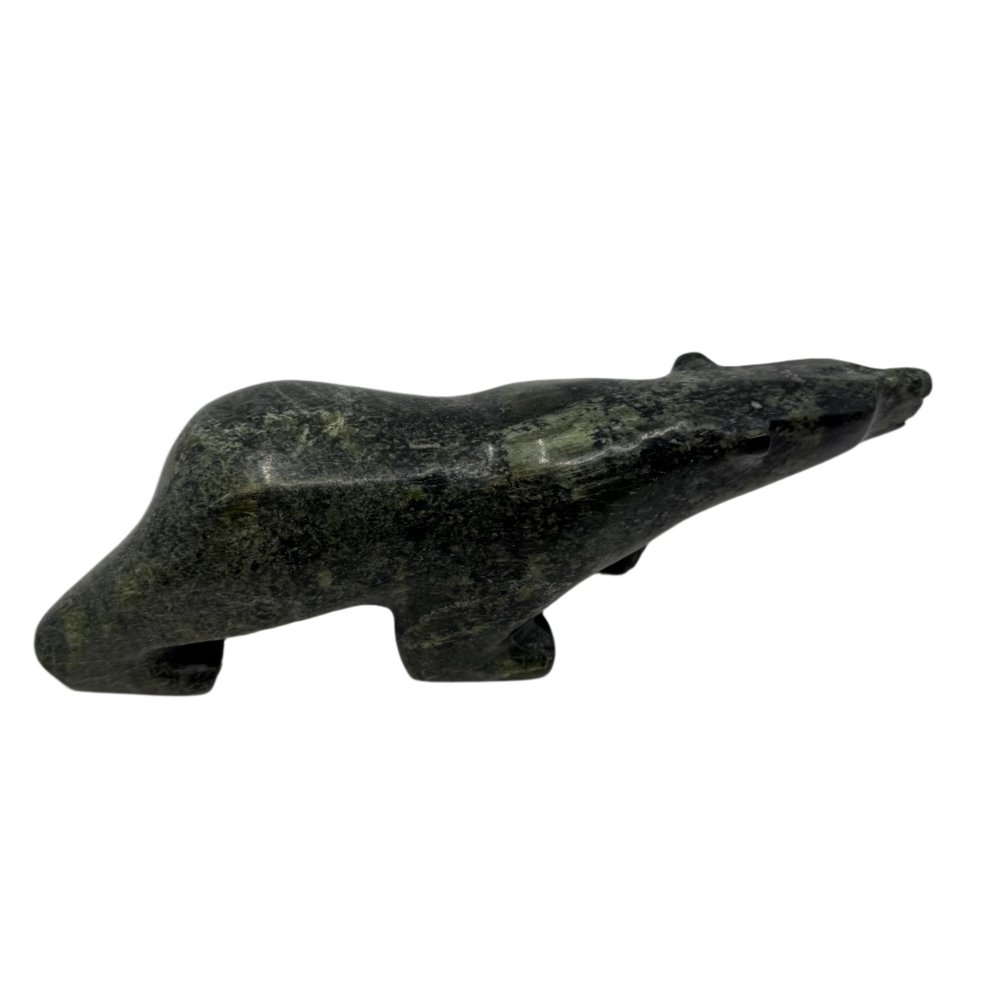 Joannie Raggie Walking Bear -  - Serpentine - House of Himwitsa Art Gallery