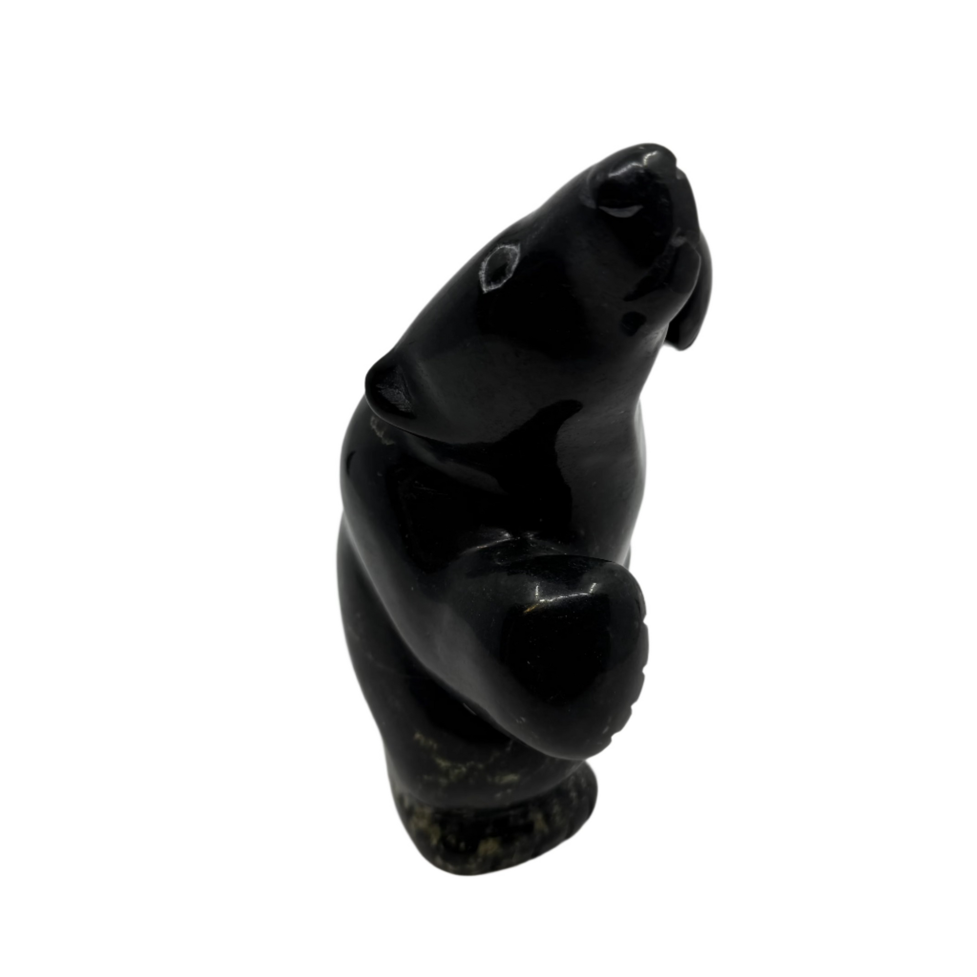 Markoosie Papiquatuk Dancing Bear -  - Serpentine - House of Himwitsa Art Gallery