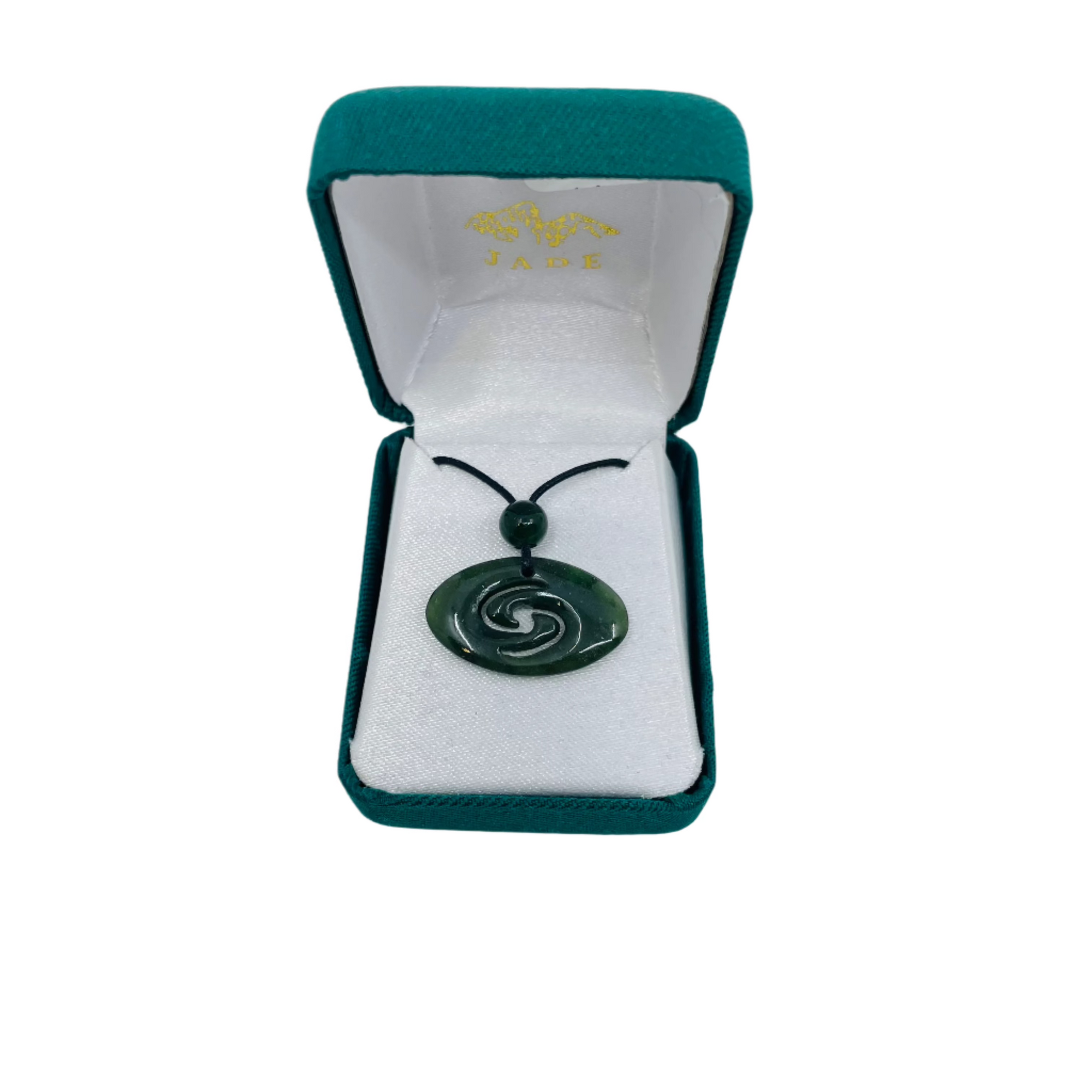 Jade Oval Pendant -  - Jade - House of Himwitsa Art Gallery
