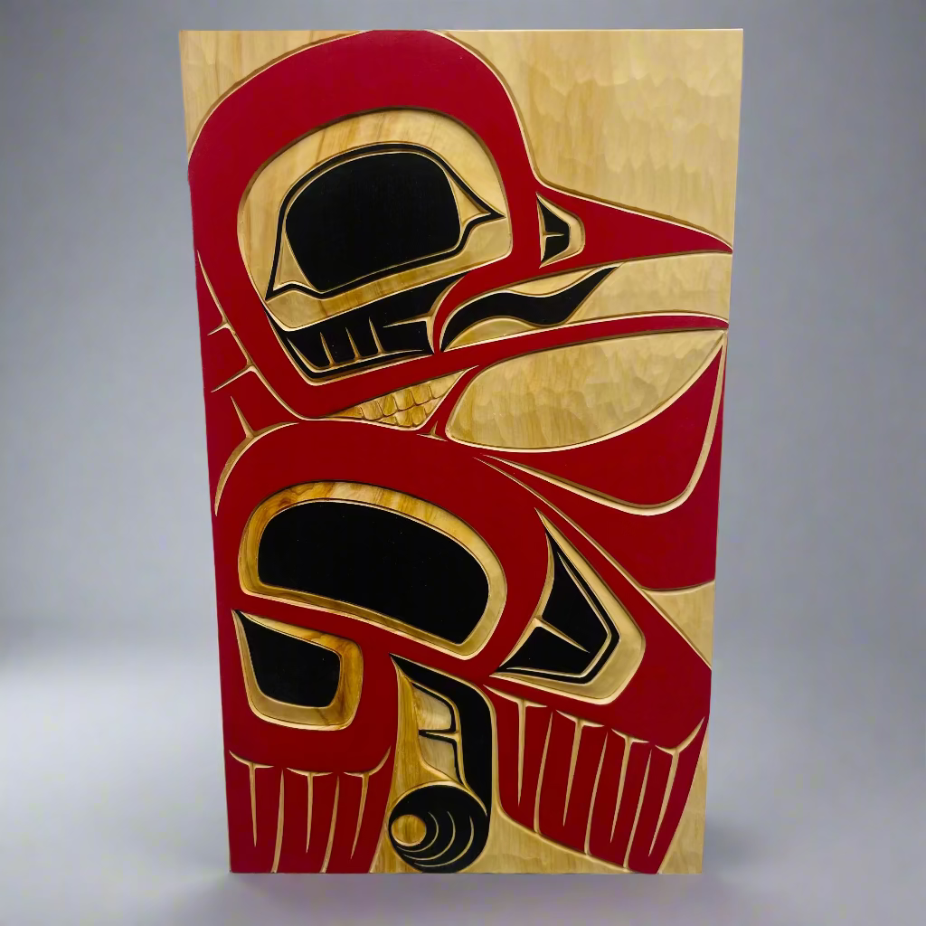 Cecilia Adams Panel Hummingbird 8 X 12 -  - Panel - House of Himwitsa Art Gallery