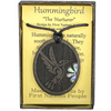 WOOD PENDANTS - Dark Walnut / Hummingbird - 208WPD - House of Himwitsa Native Art Gallery and Gifts