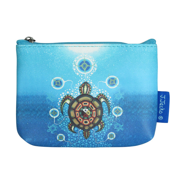 Coin Pouch James Jacko Medicine Turtle - Coin Pouch James Jacko Medicine Turtle -  - House of Himwitsa Native Art Gallery and Gifts
