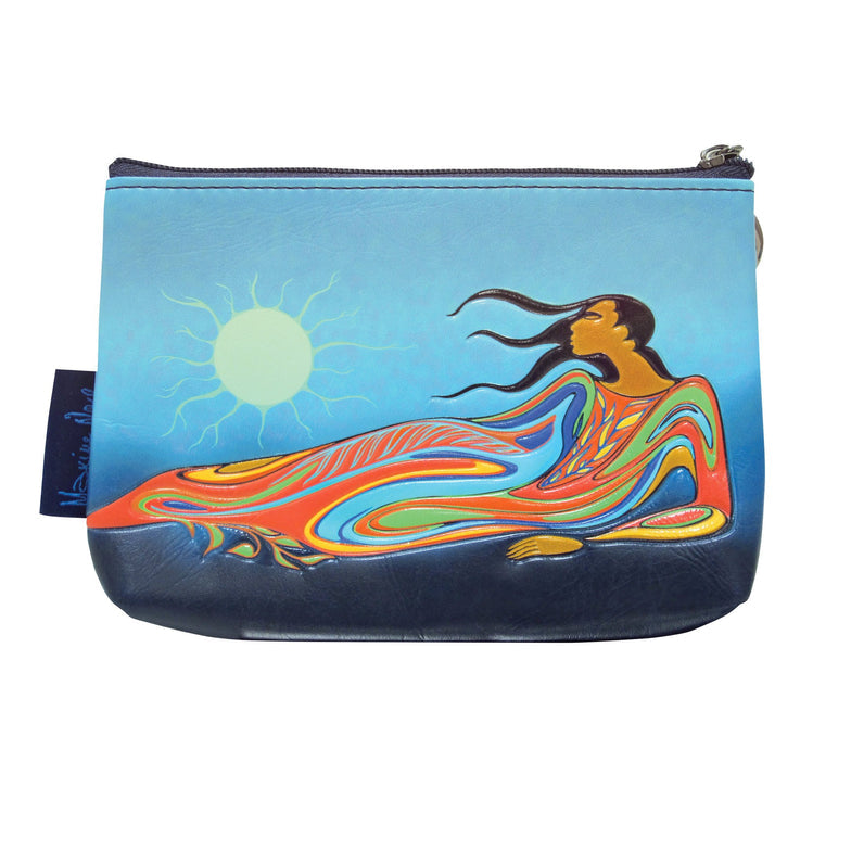 Coin Purse Maxine Noel Mother Earth - Coin Purse Maxine Noel Mother Earth -  - House of Himwitsa Native Art Gallery and Gifts
