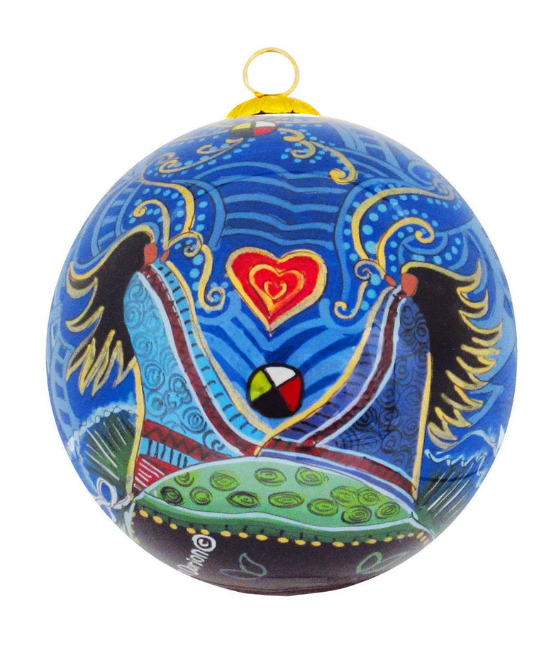 Ornament Leah Dorion Breath Of Life - Ornament Leah Dorion Breath Of Life -  - House of Himwitsa Native Art Gallery and Gifts