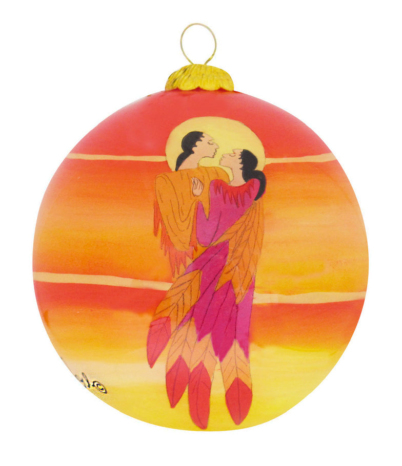 Ornament Maxine Noel The Embrace - Ornament Maxine Noel The Embrace -  - House of Himwitsa Native Art Gallery and Gifts