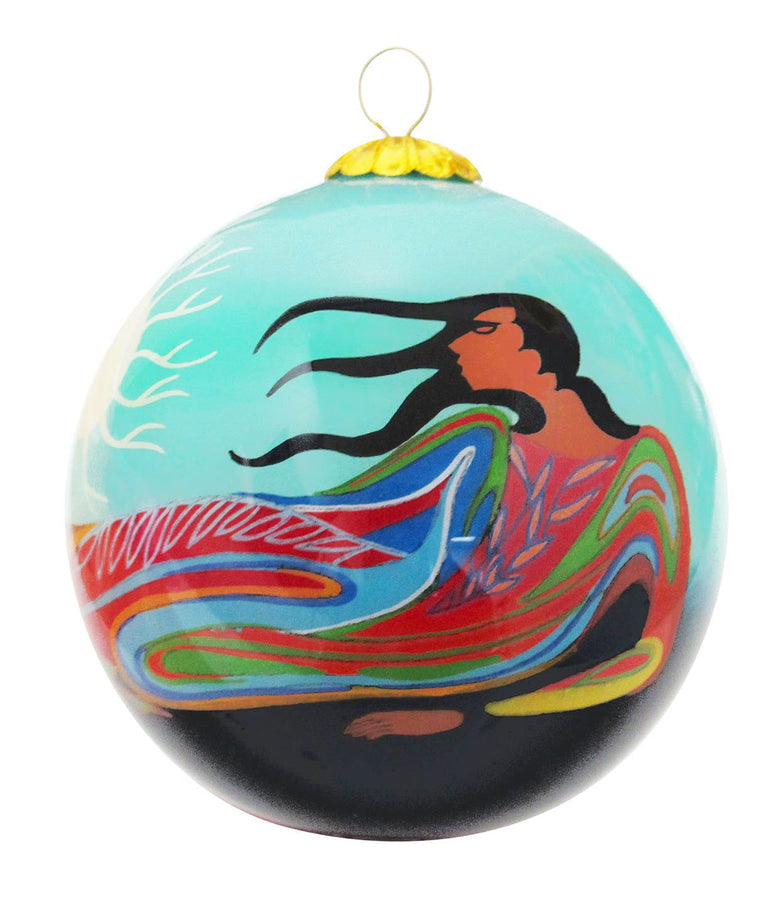Ornament Maxine Noel Mother Earth - Ornament Maxine Noel Mother Earth -  - House of Himwitsa Native Art Gallery and Gifts