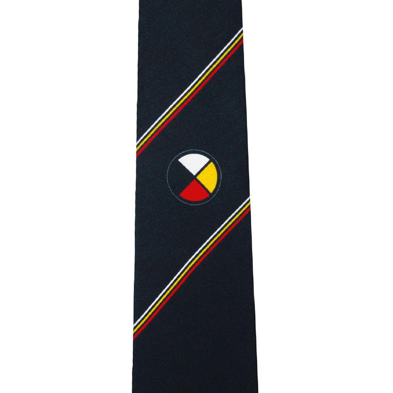 Silk Tie Medicine Wheel - Silk Tie Medicine Wheel -  - House of Himwitsa Native Art Gallery and Gifts