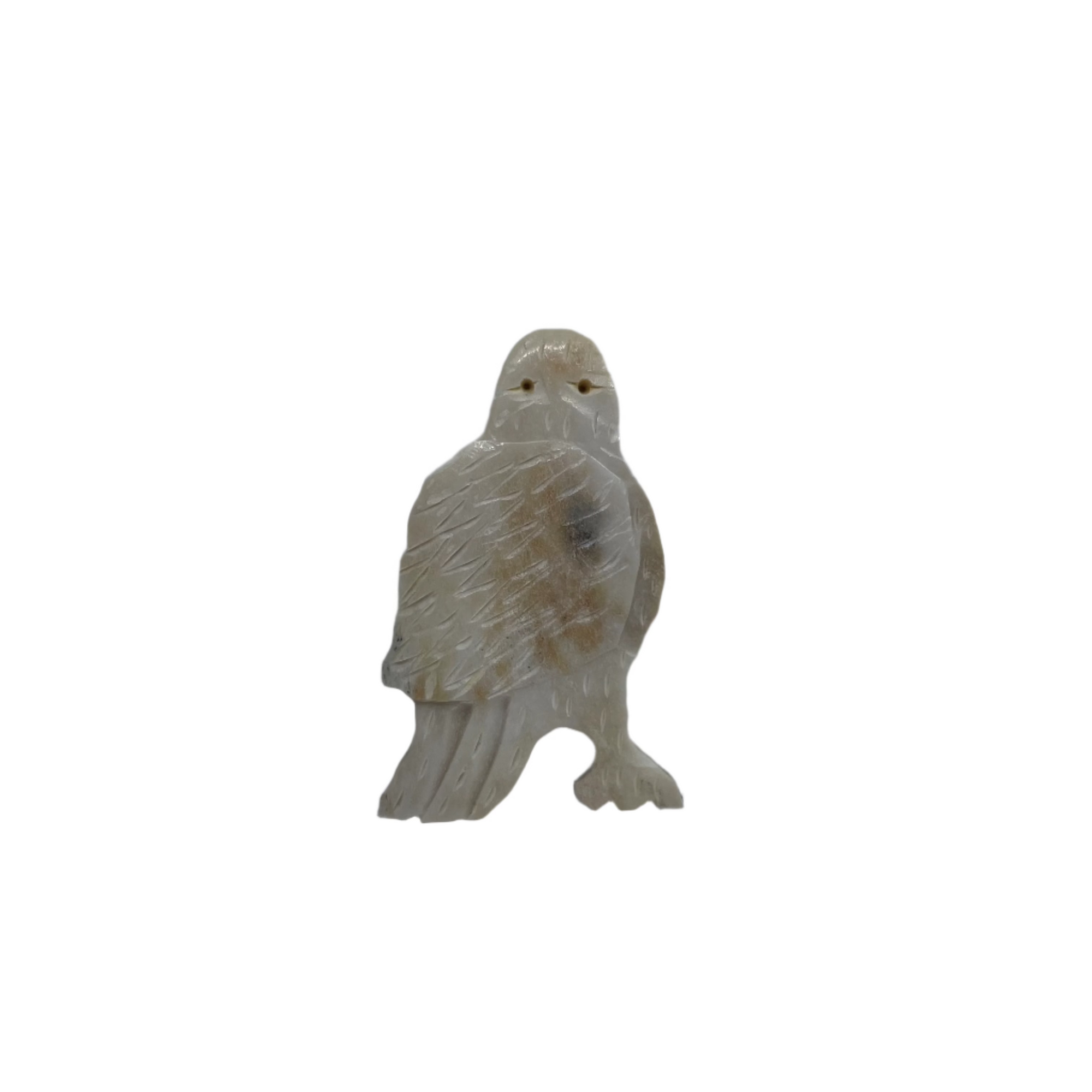 Owl Brooch Maniapik -  - Serpentine - House of Himwitsa Art Gallery