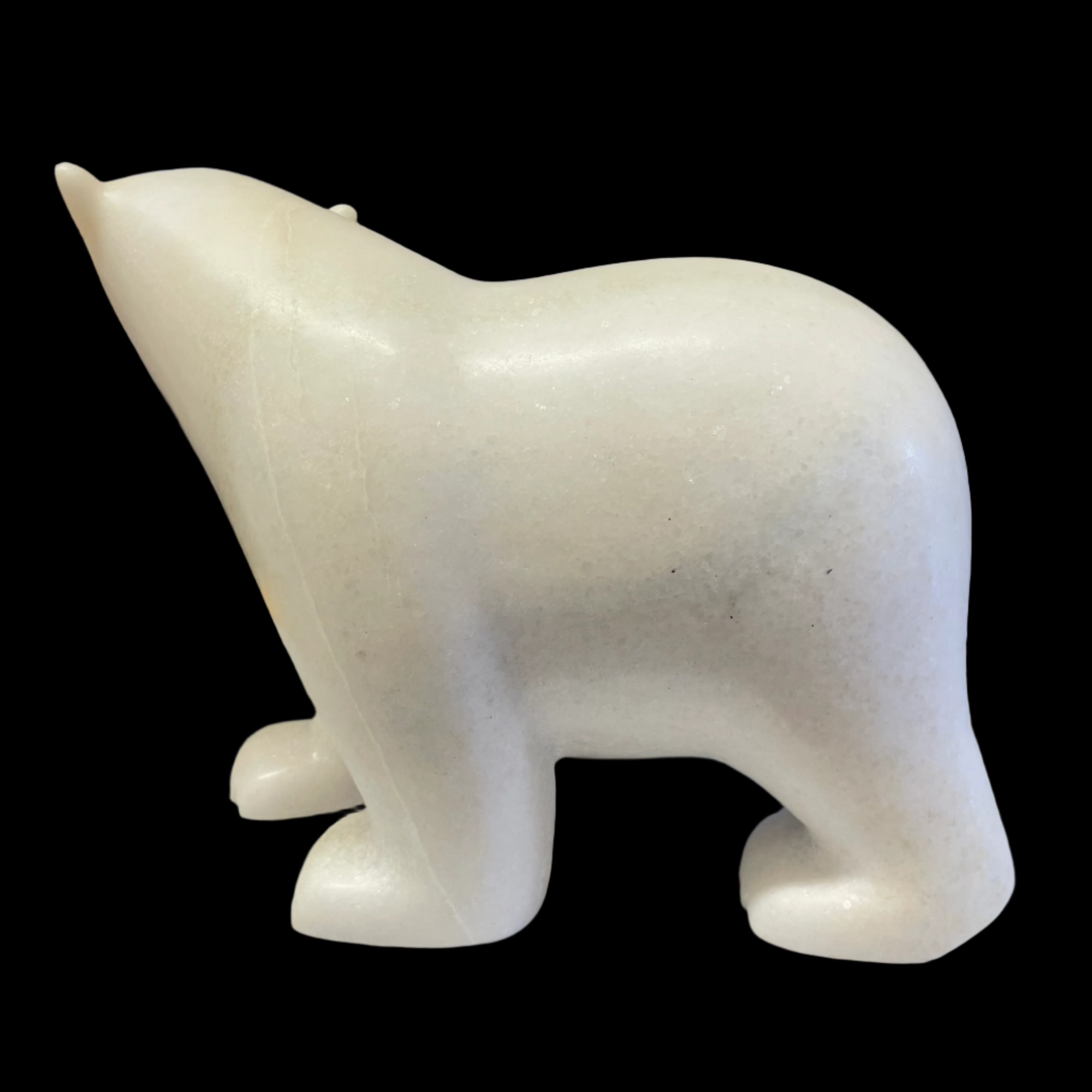 Ashevak Adla Bear -  - Serpentine - House of Himwitsa Art Gallery
