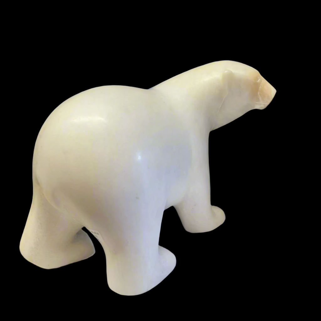 Ashevak Adla Bear -  - Serpentine - House of Himwitsa Art Gallery