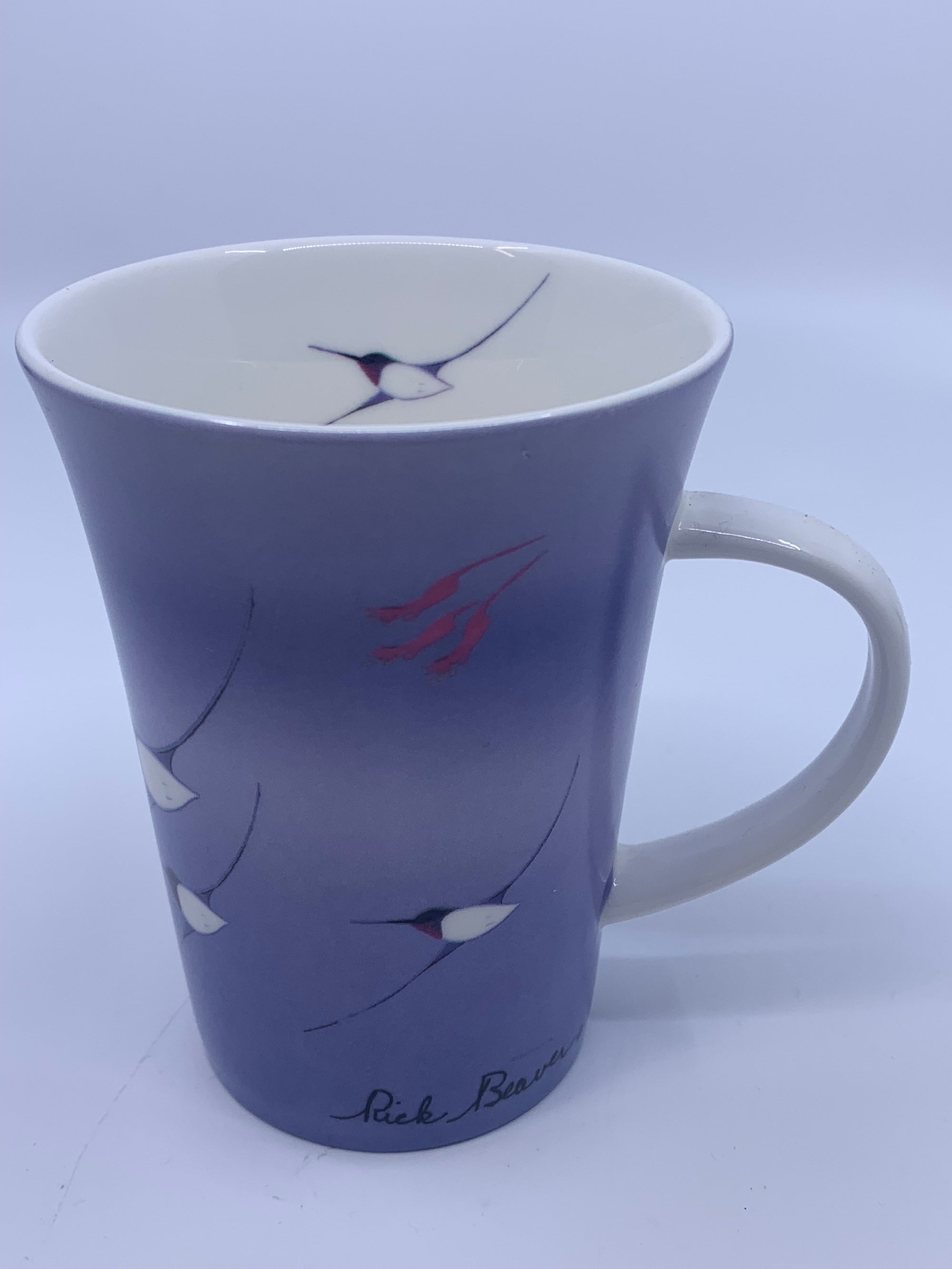 *Porcelain Mug Hummingbird