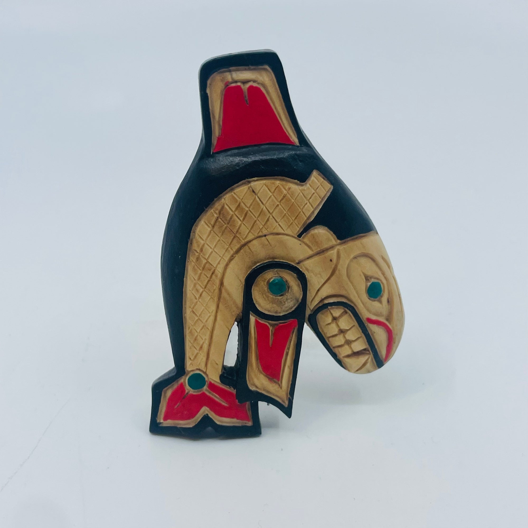 Artie George Magnets - Killerwhale - WM-Magnets-4 - House of Himwitsa Native Art Gallery and Gifts